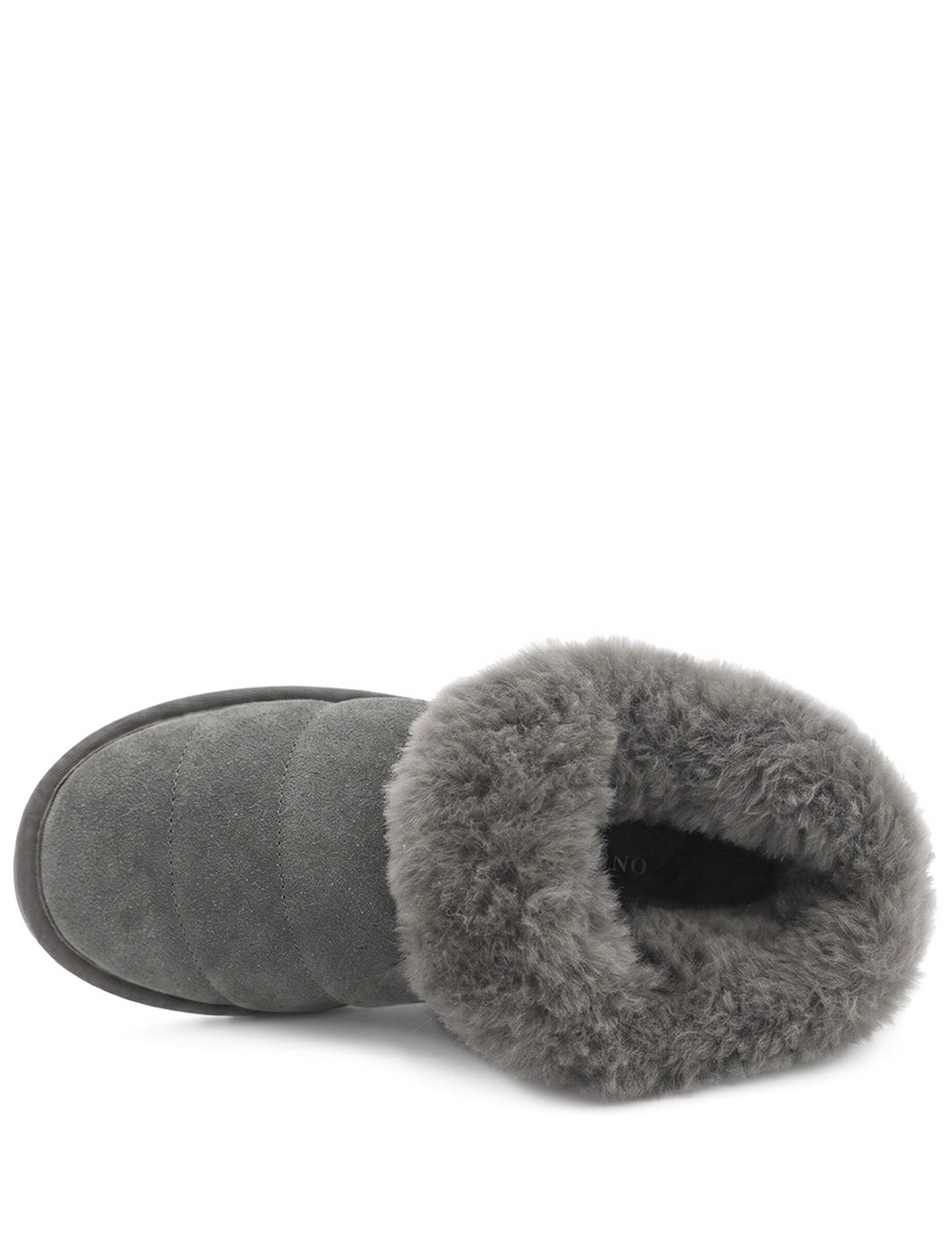 Leather Round Toe Ballerina Slippers 4 of 6