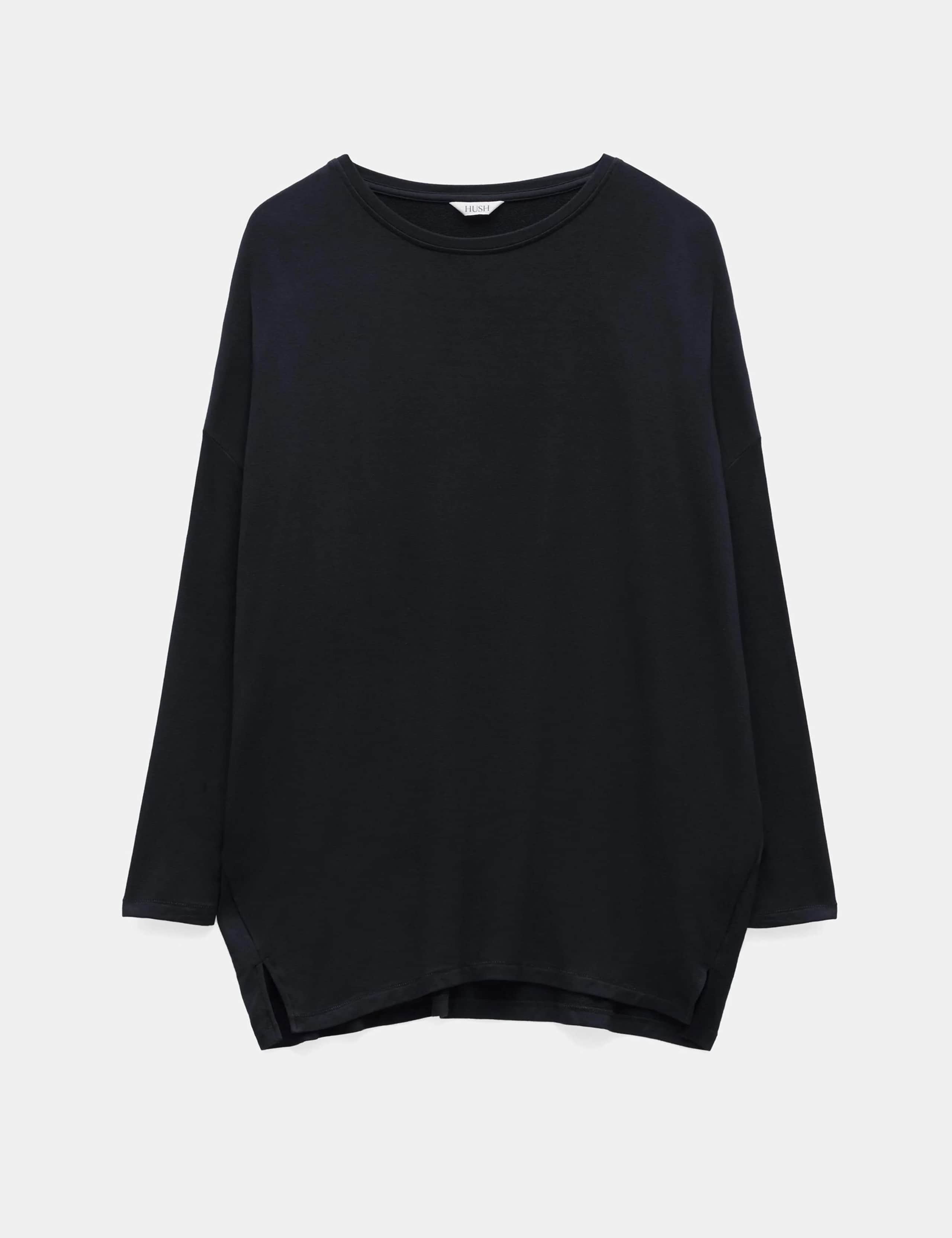 Jersey Wide Batwing Sleeve Top 2 of 5