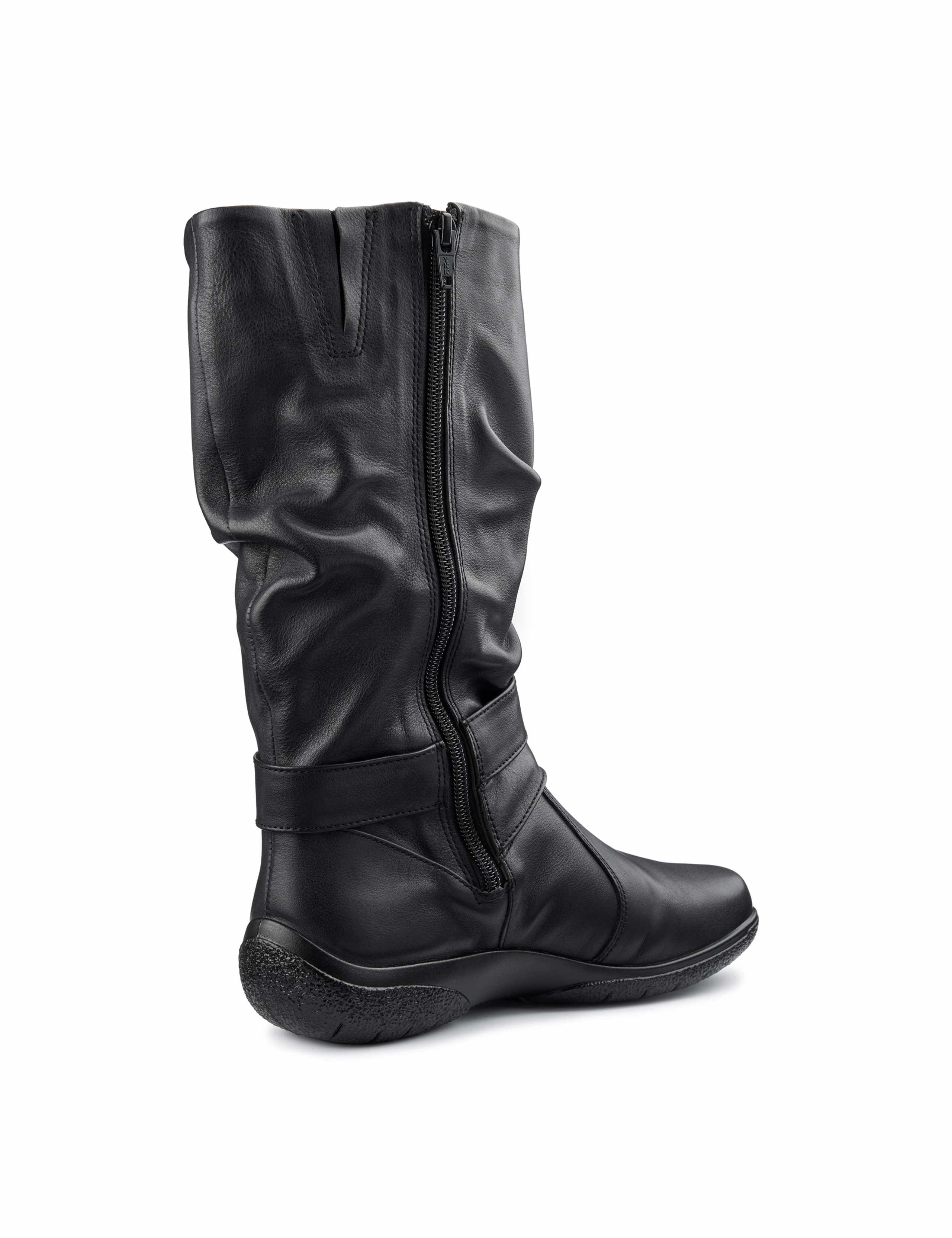 Ballinderry Wide Fit Leather Flat Boots 4 of 4
