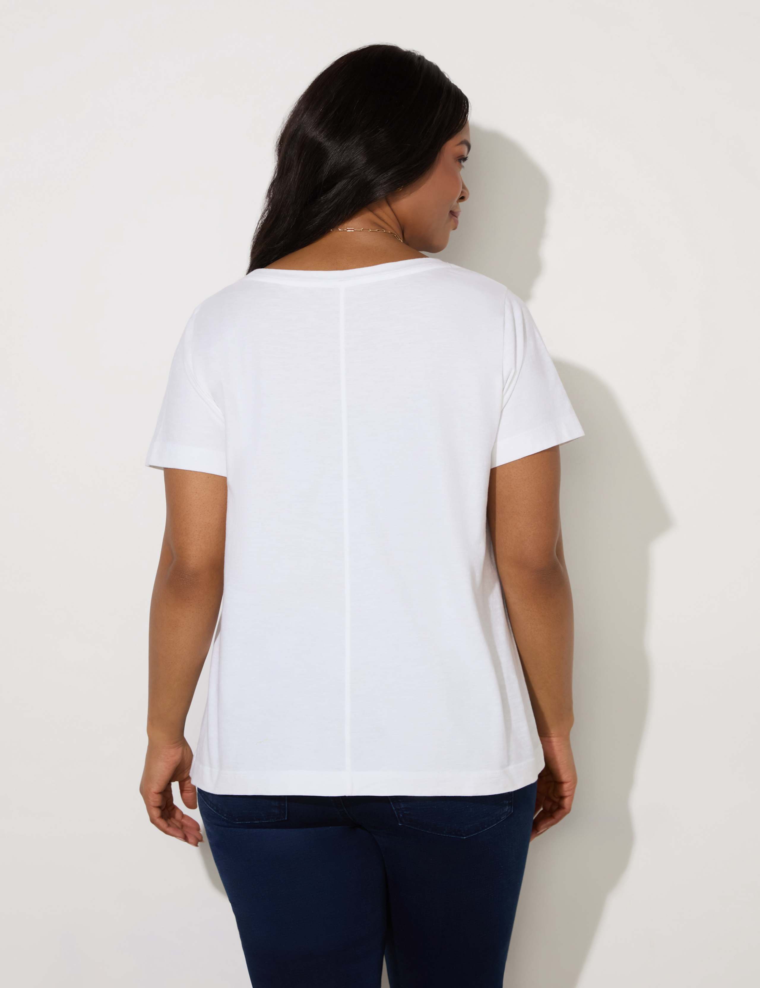 Pure Cotton Round Neck T-Shirt 3 of 3