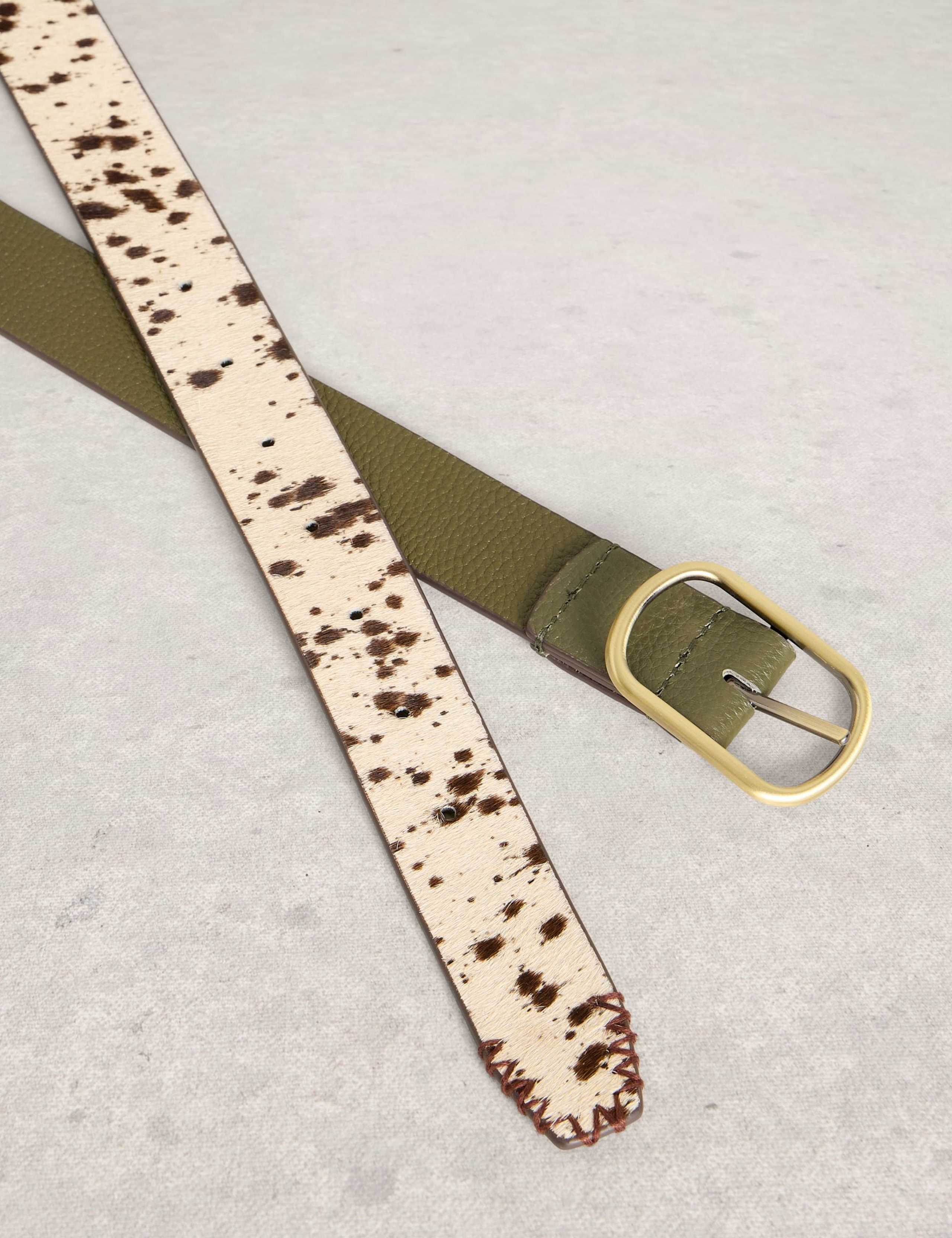 Leather Reversible Jeans Belt 3 of 3