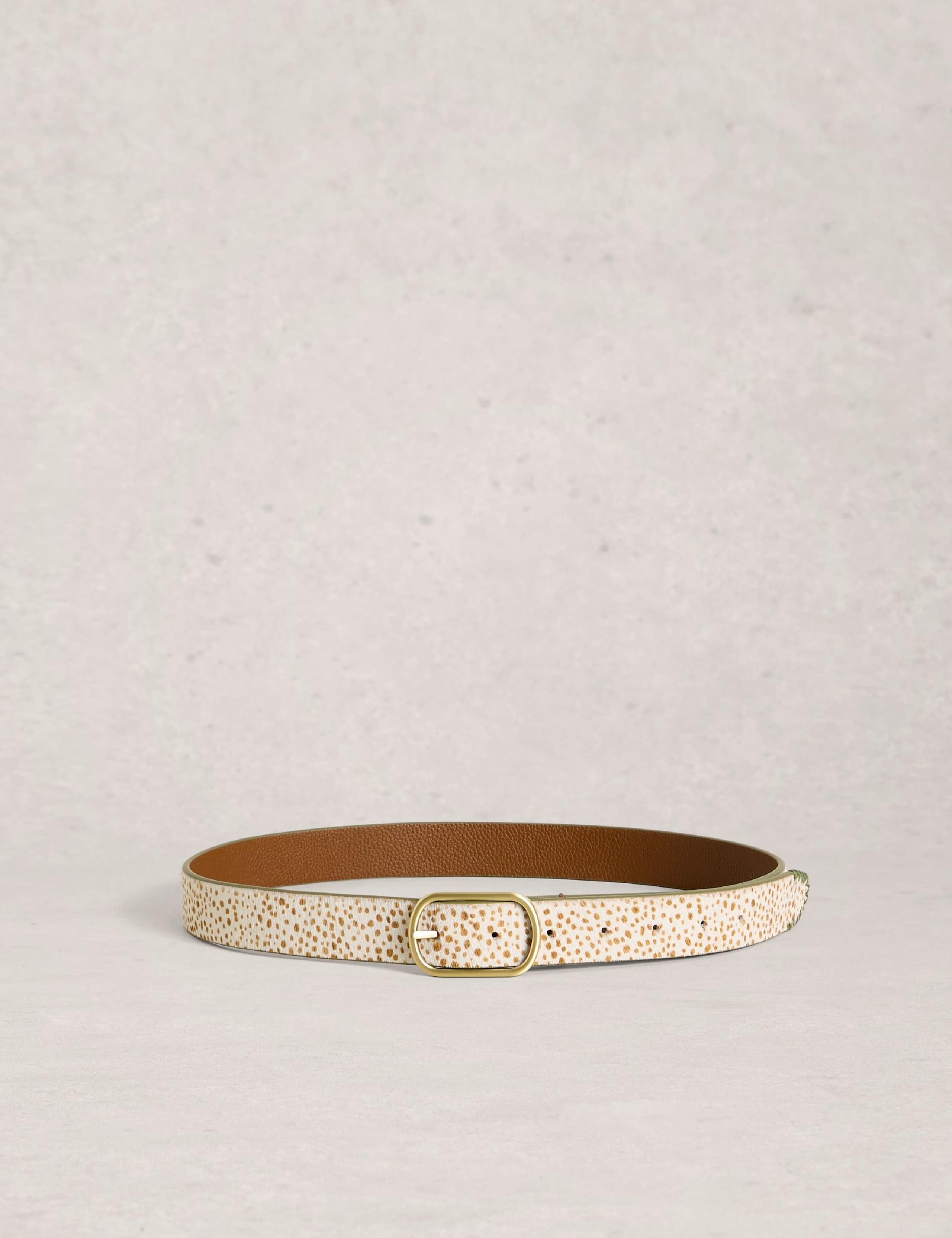 Leather Reversible Jeans Belt 3 of 3