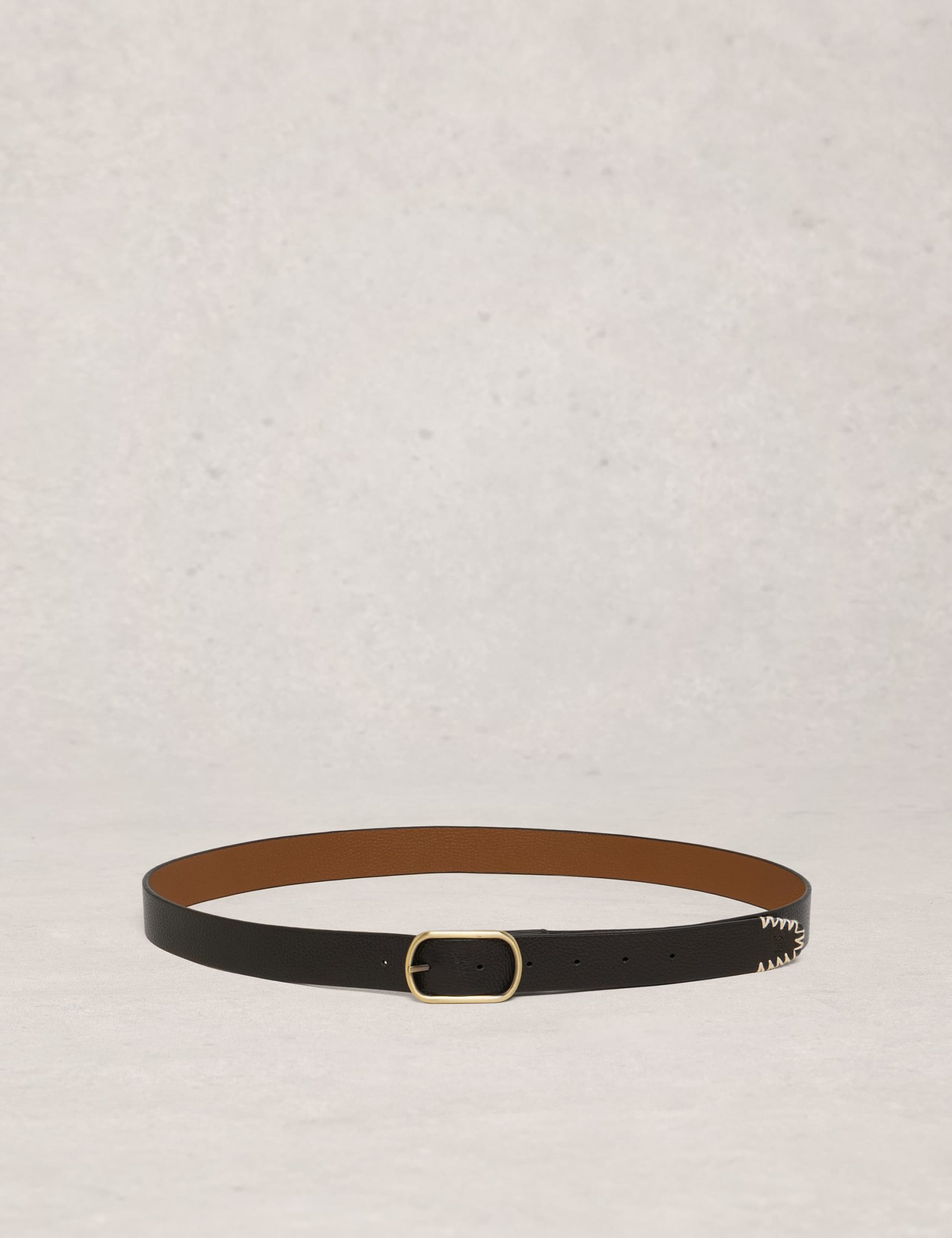 Leather Reversible Jeans Belt 3 of 3