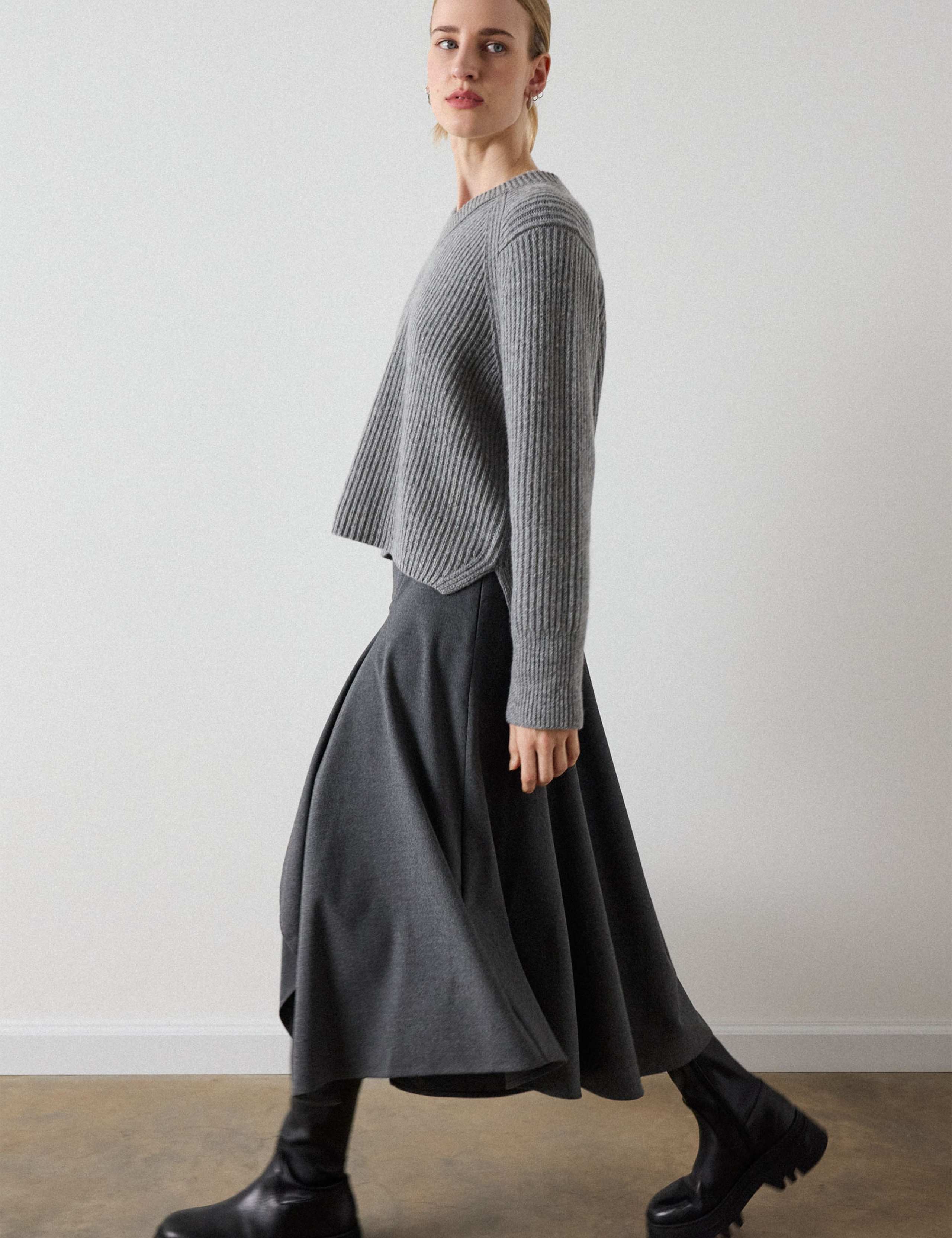 Midi Asymmetric Skirt 1 of 6