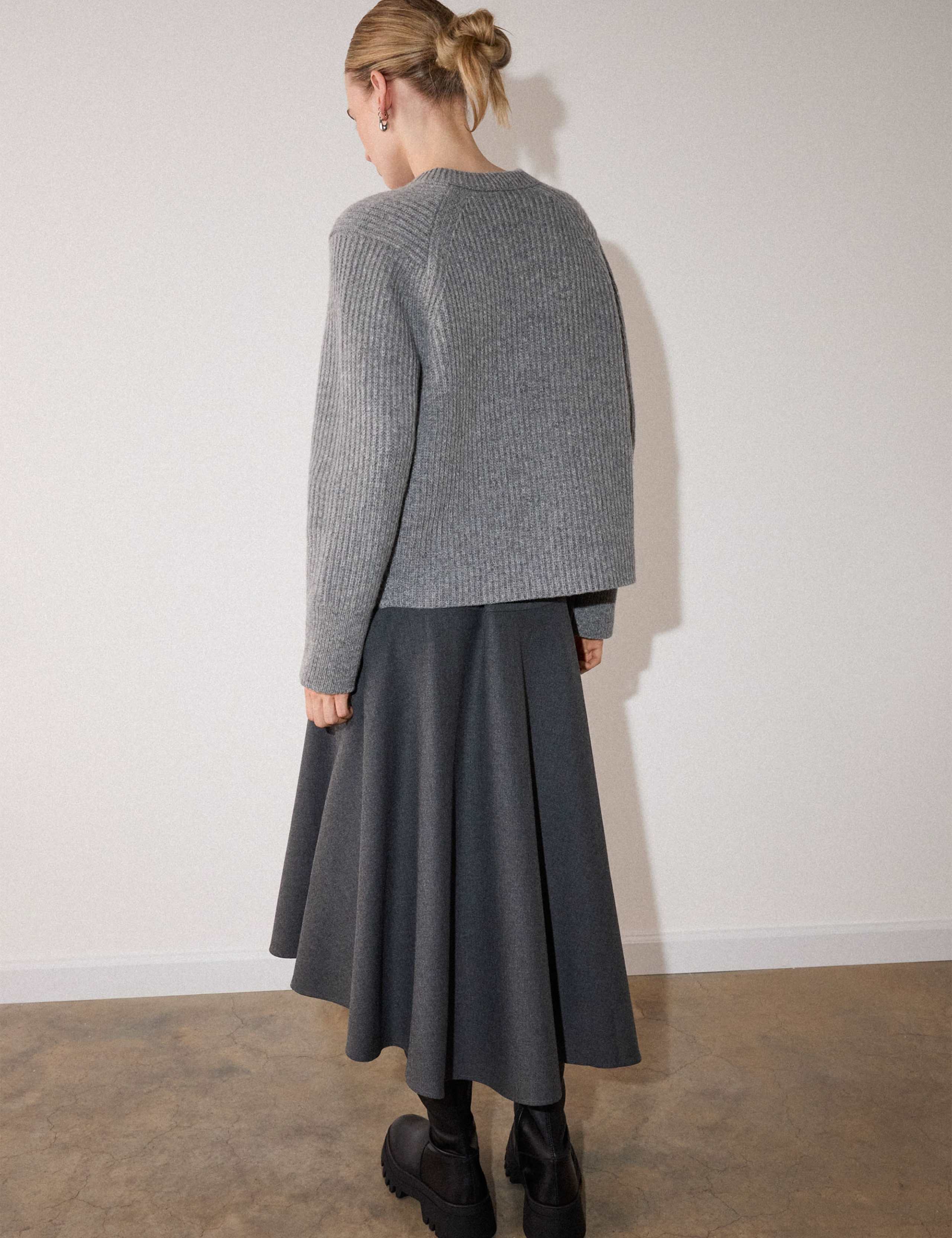 Midi Asymmetric Skirt 4 of 6