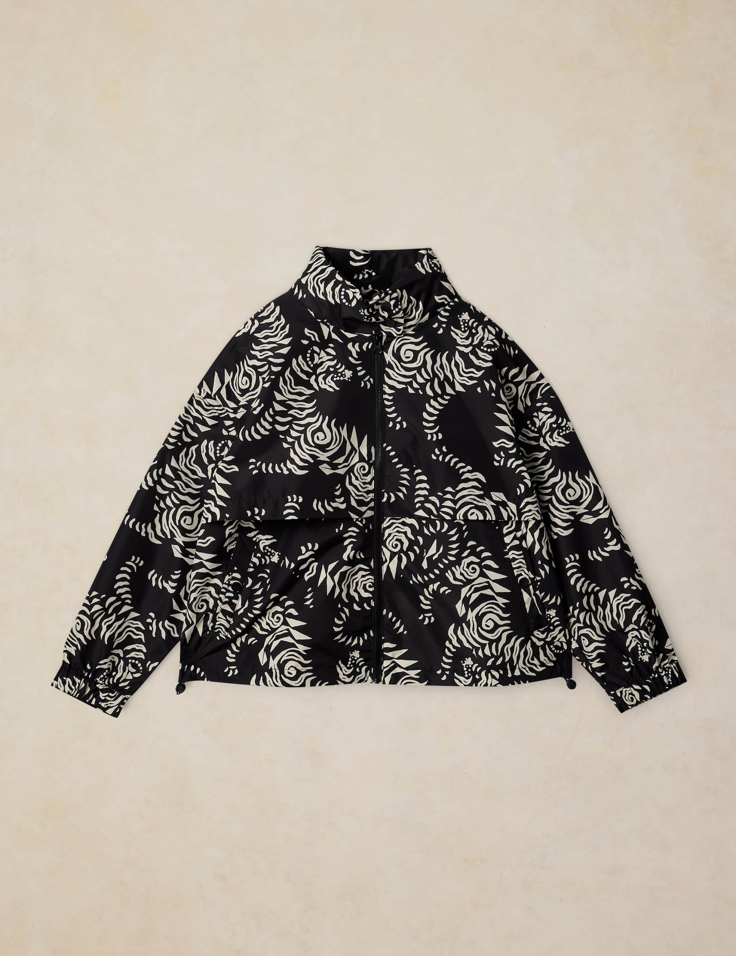 Printed Rain Jacket 2 of 6