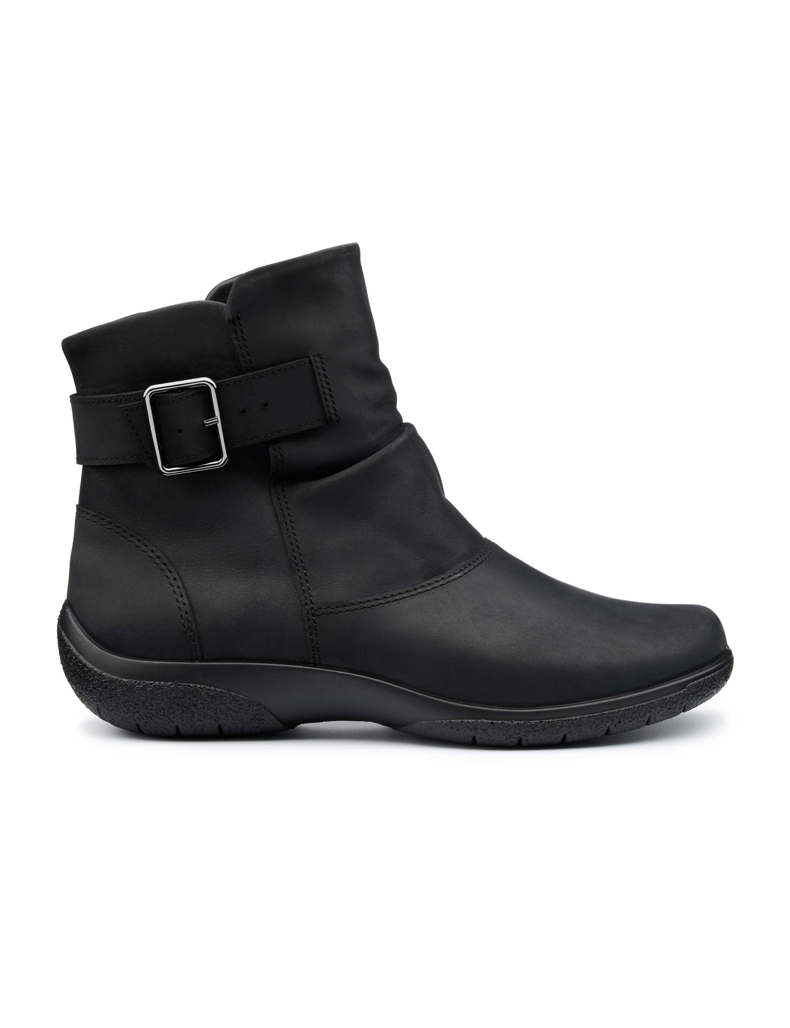 Rumour Leather Flat Ankle Boots 1 of 4