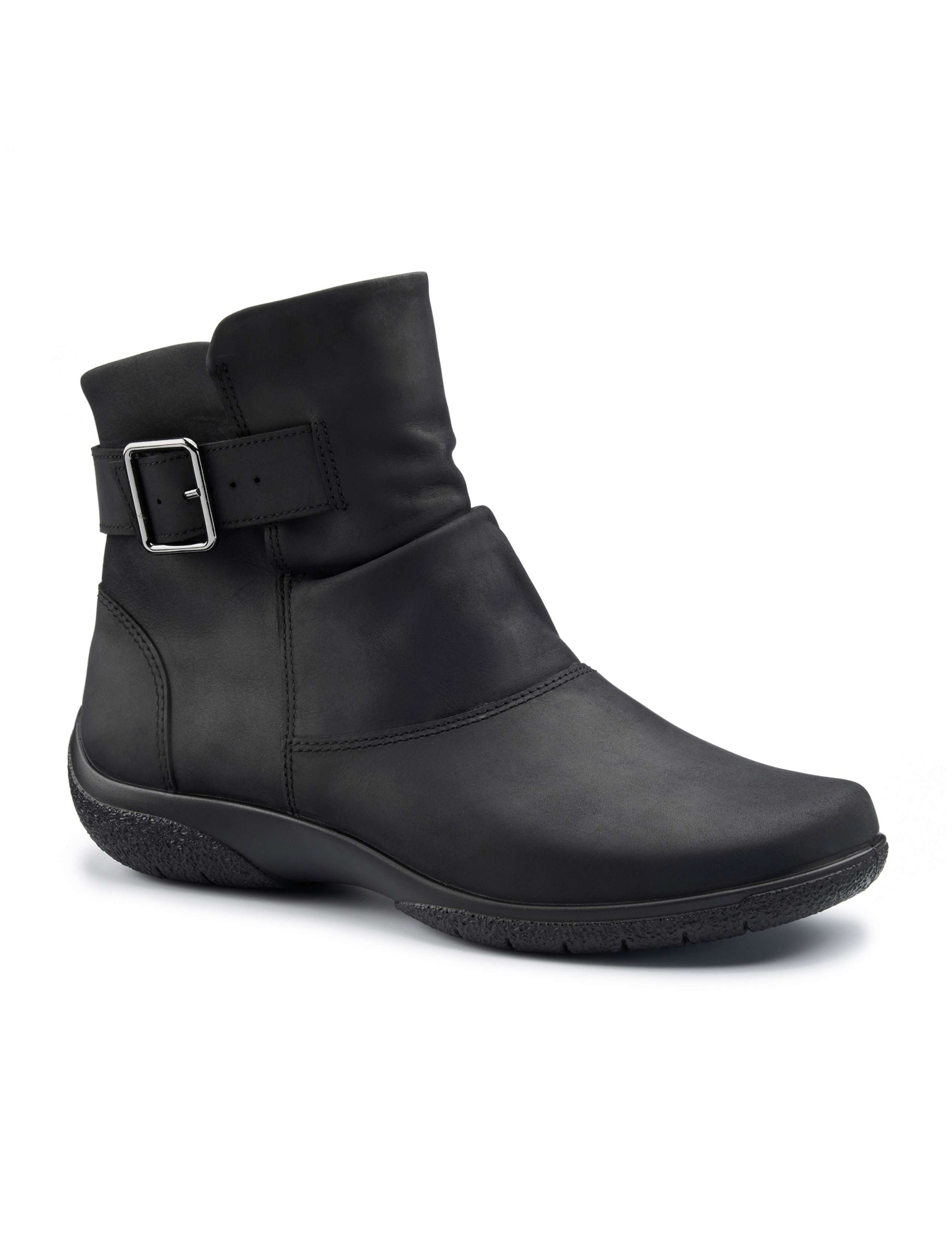 Rumour Leather Flat Ankle Boots 2 of 4