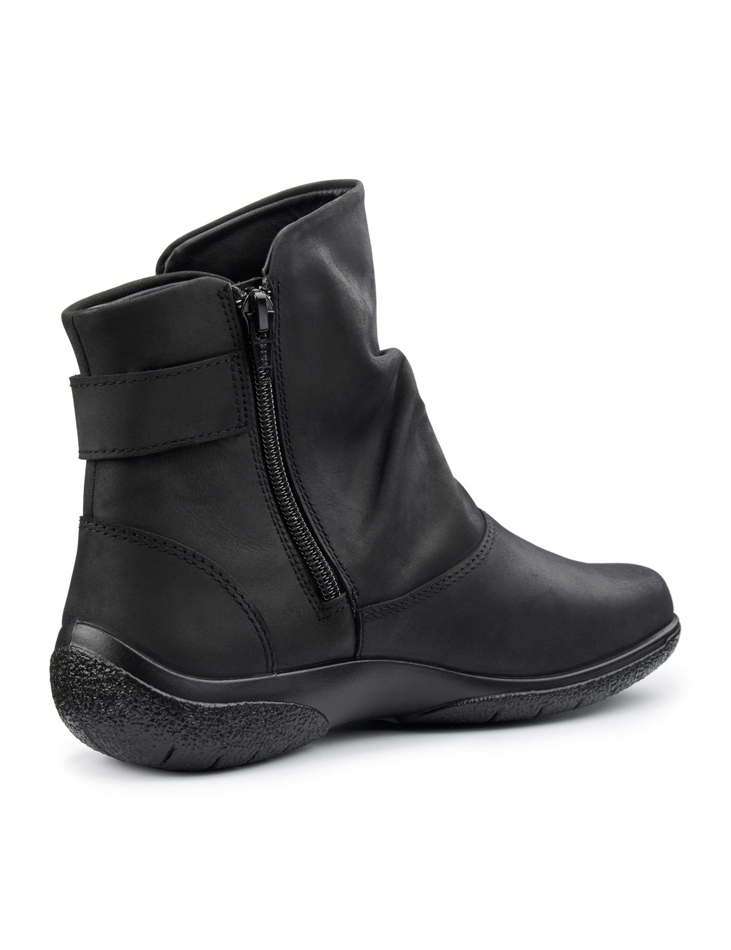 Rumour Leather Flat Ankle Boots 3 of 4