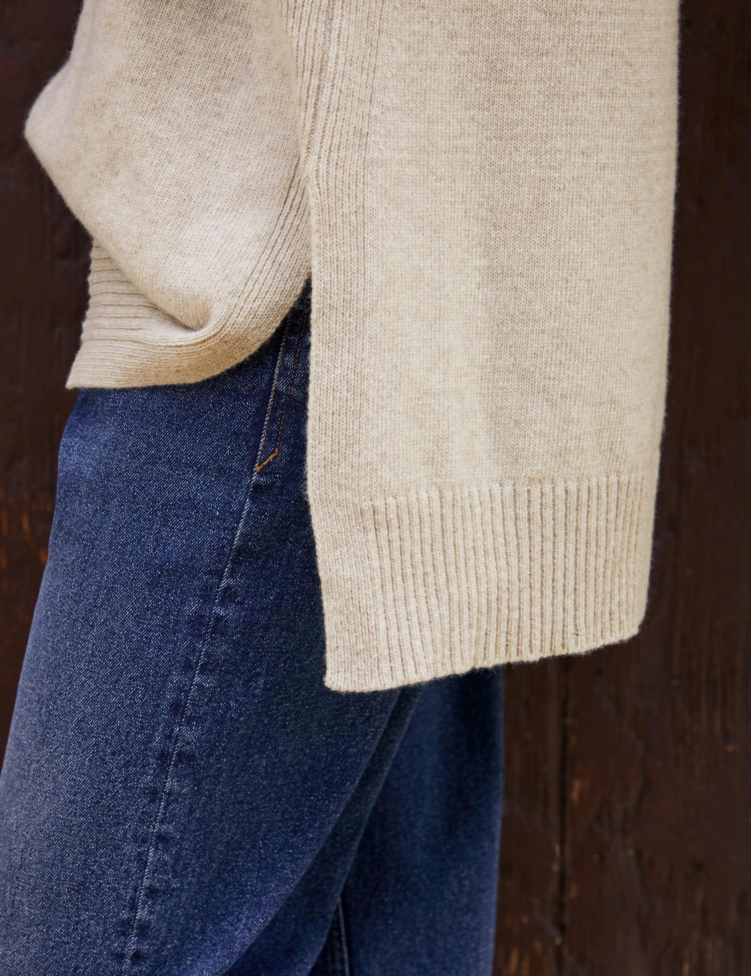 Asher Wool Blend Turtleneck Jumper 7 of 7