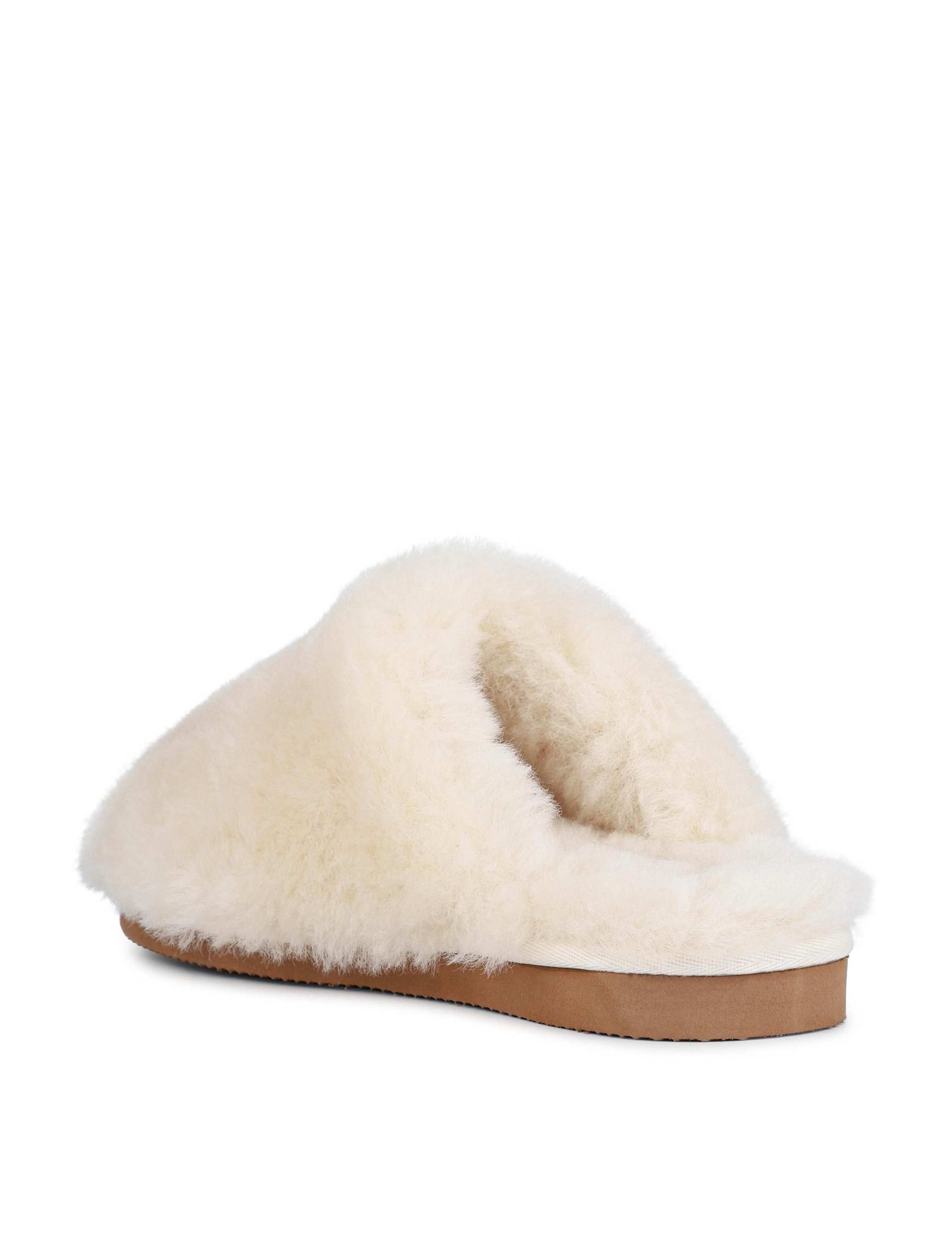 Faux Fur Slippers 4 of 5