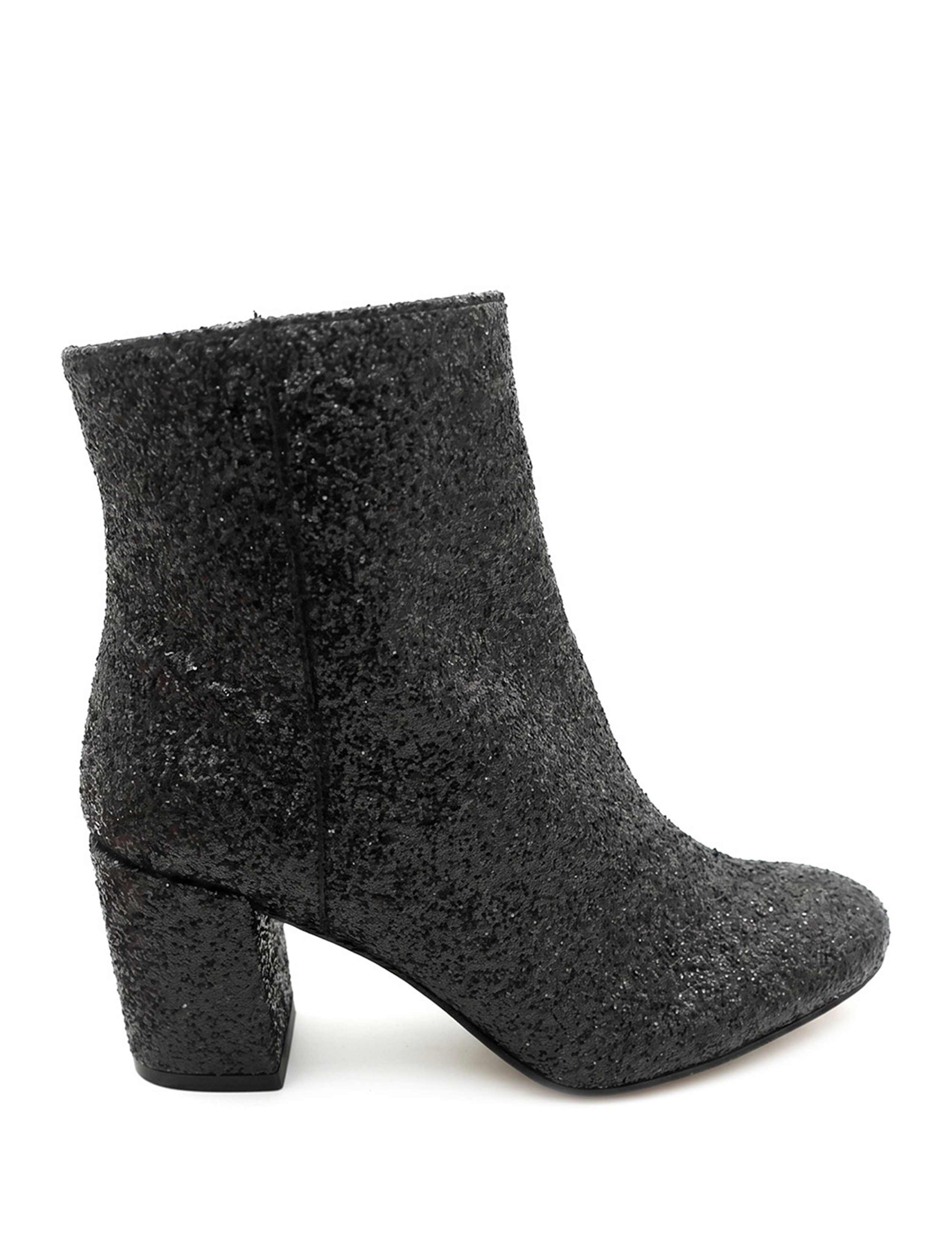 Leather Block Heel Ankle Boots 2 of 6