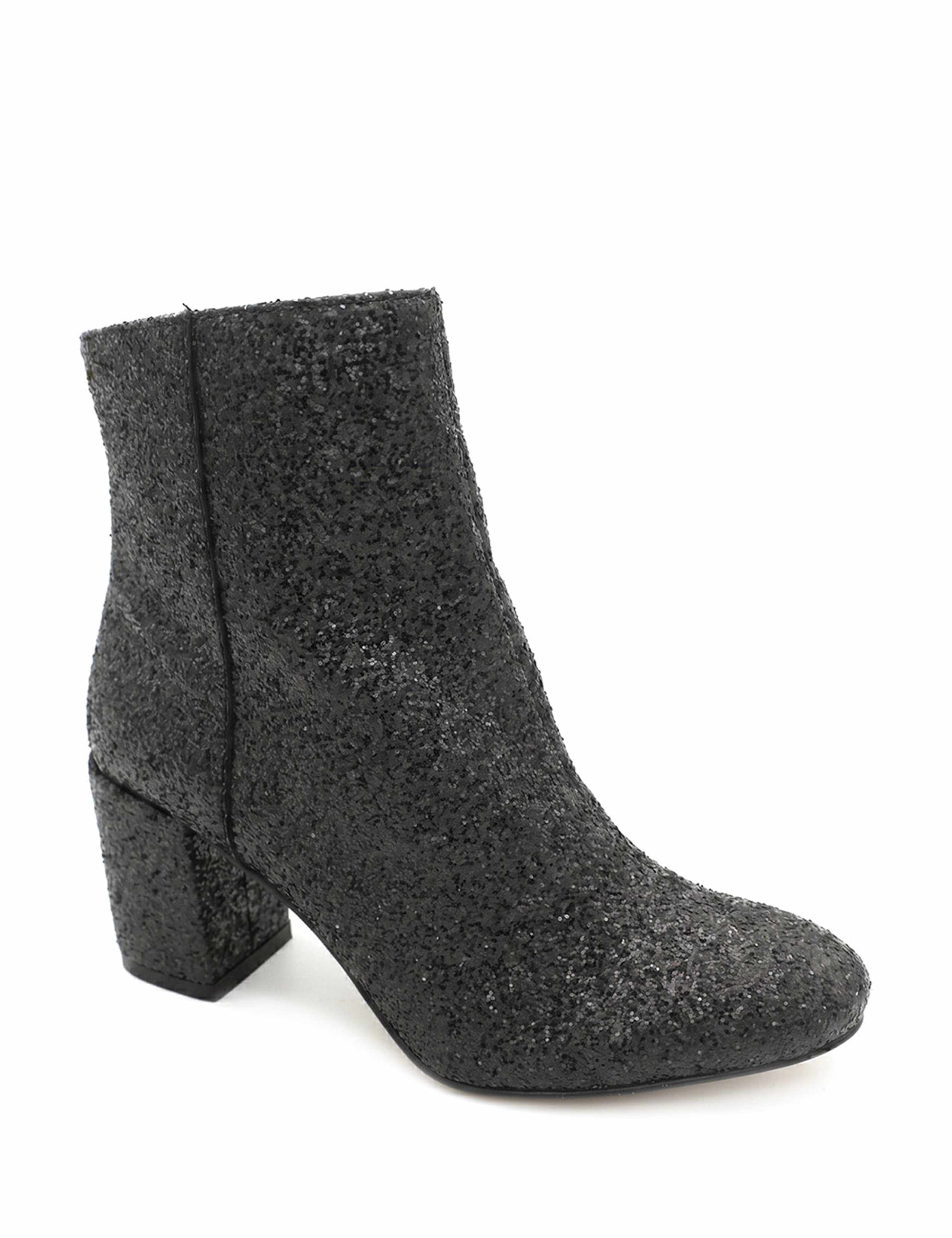 Leather Block Heel Ankle Boots 3 of 6