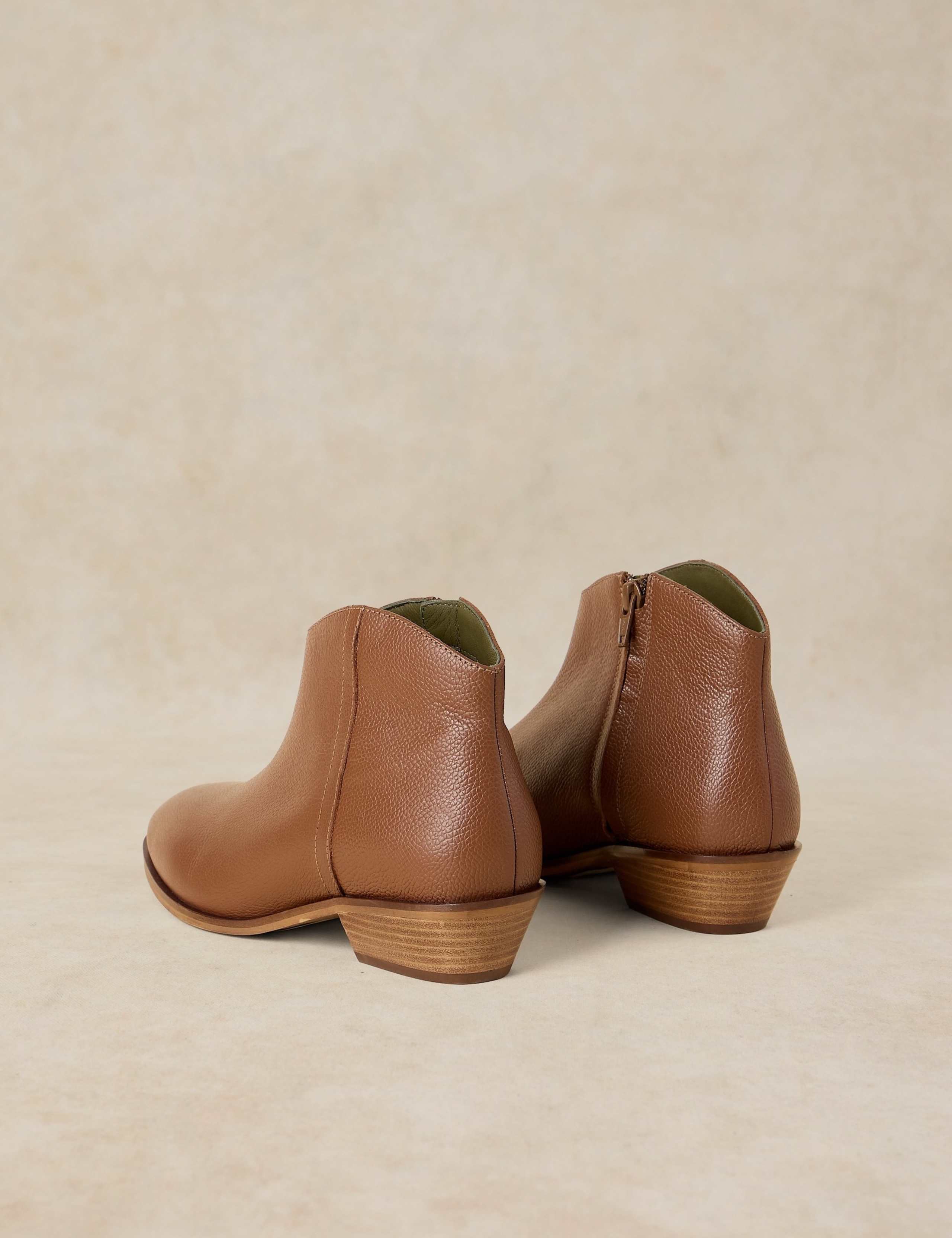 Leather Ankle Boots 3 of 4