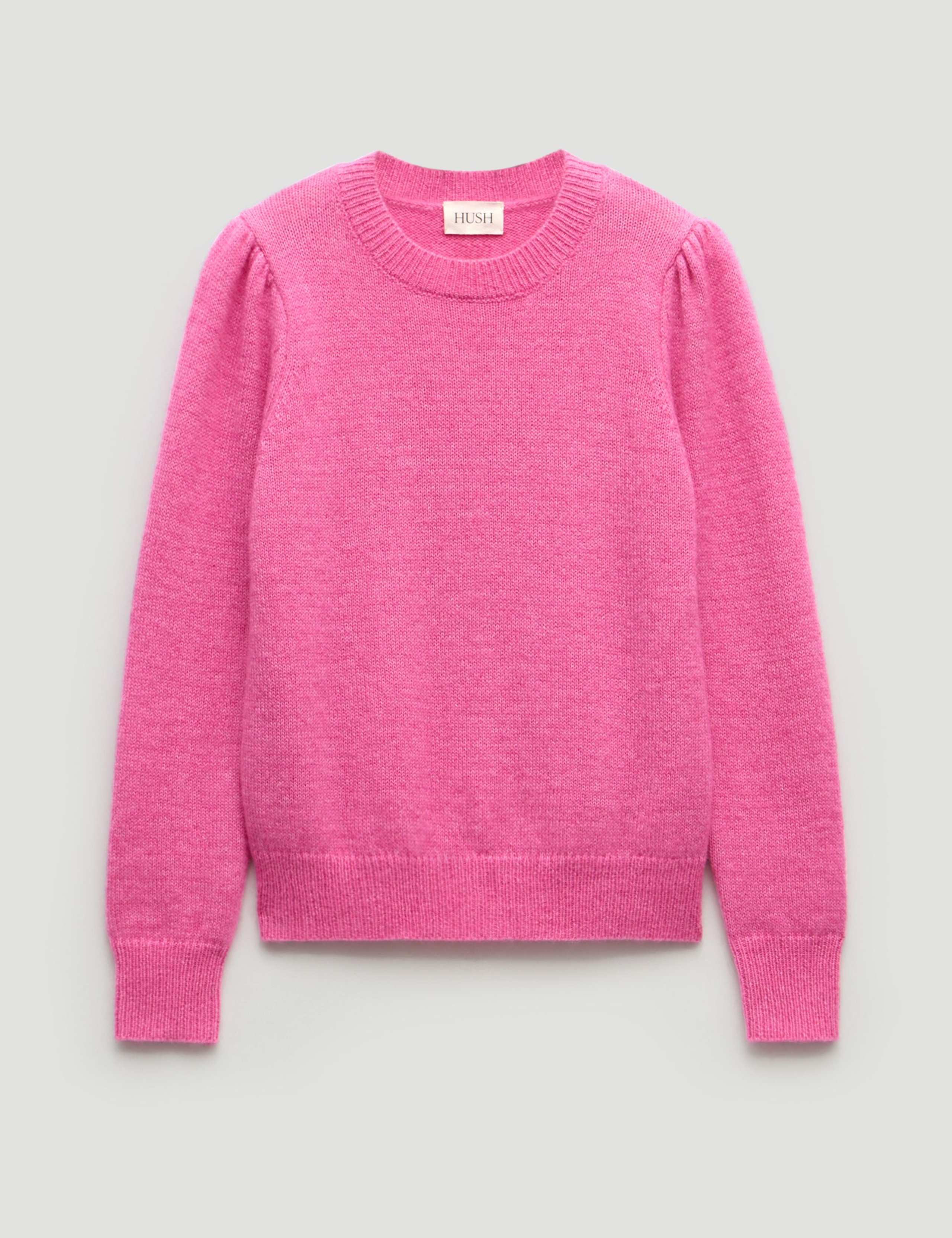 Alpaca Wool Blend Gathered Shoulder Jumper 2 of 6