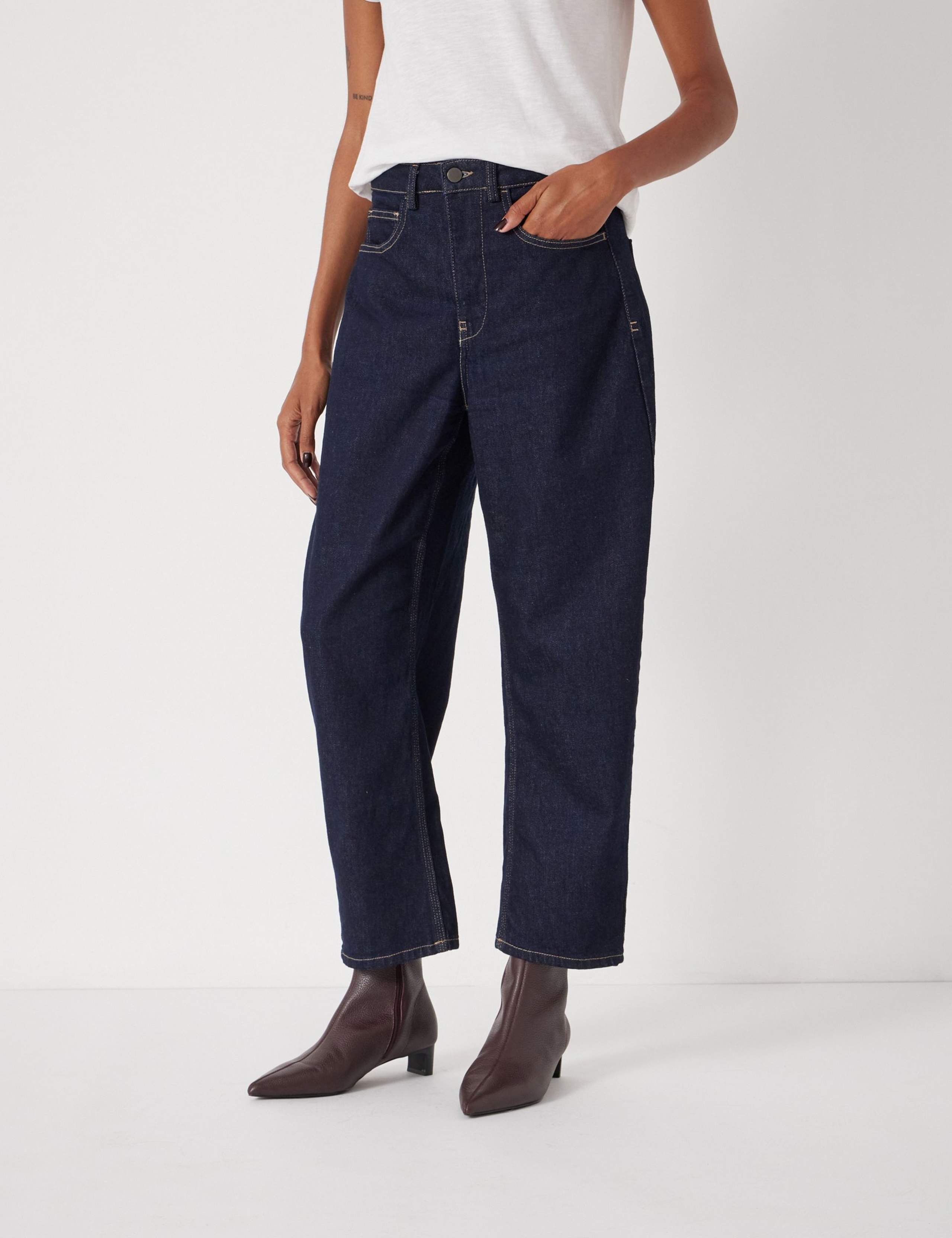 Mid Rise Barrel Jeans 4 of 7