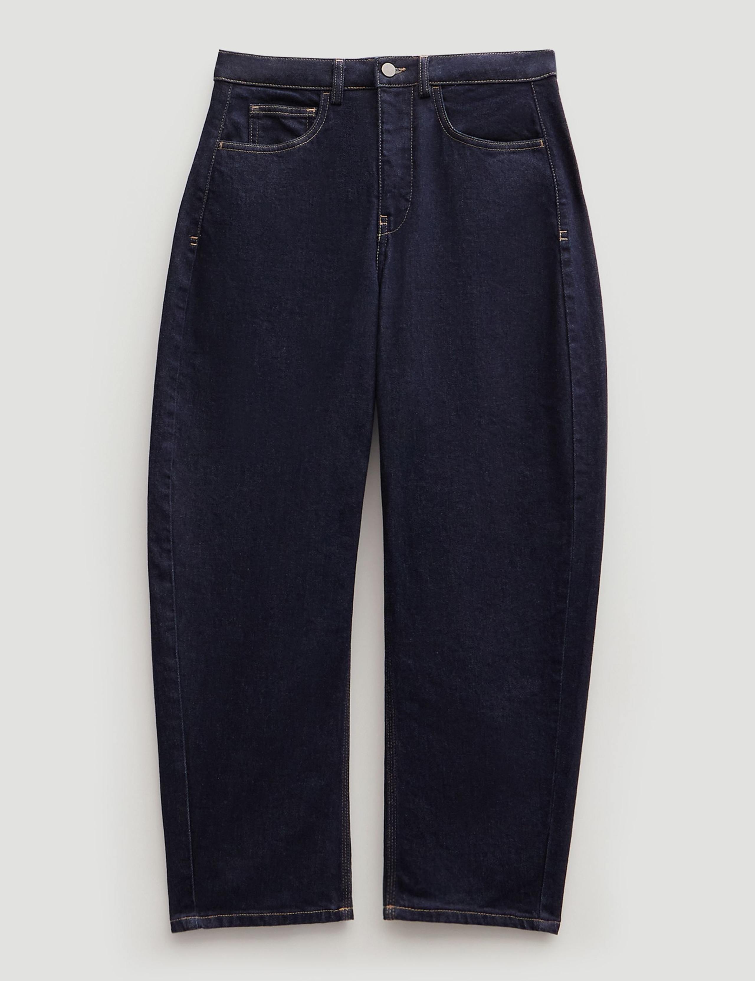 Mid Rise Barrel Jeans 2 of 7