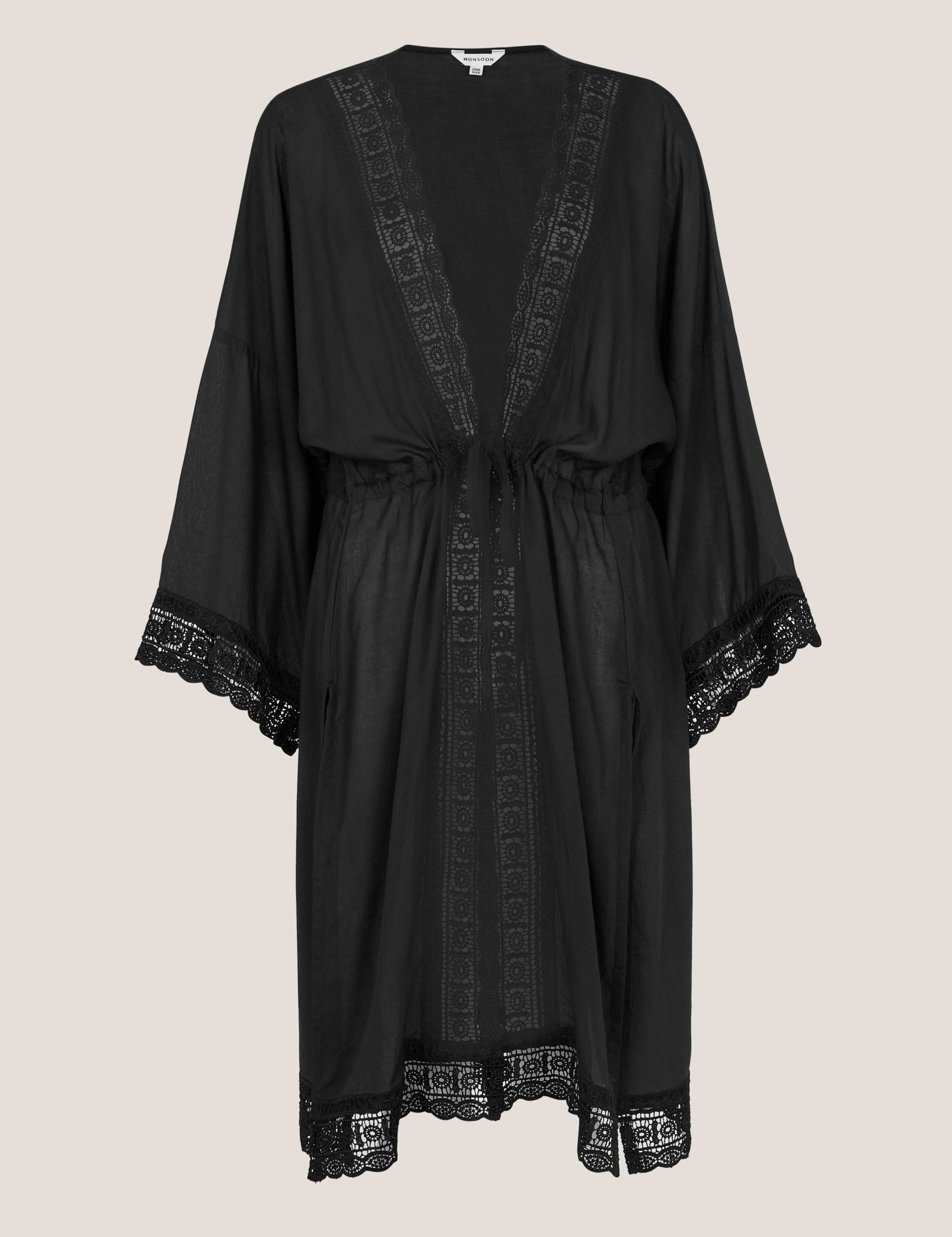 Sheer Mini Cover Up Kaftan 2 of 5