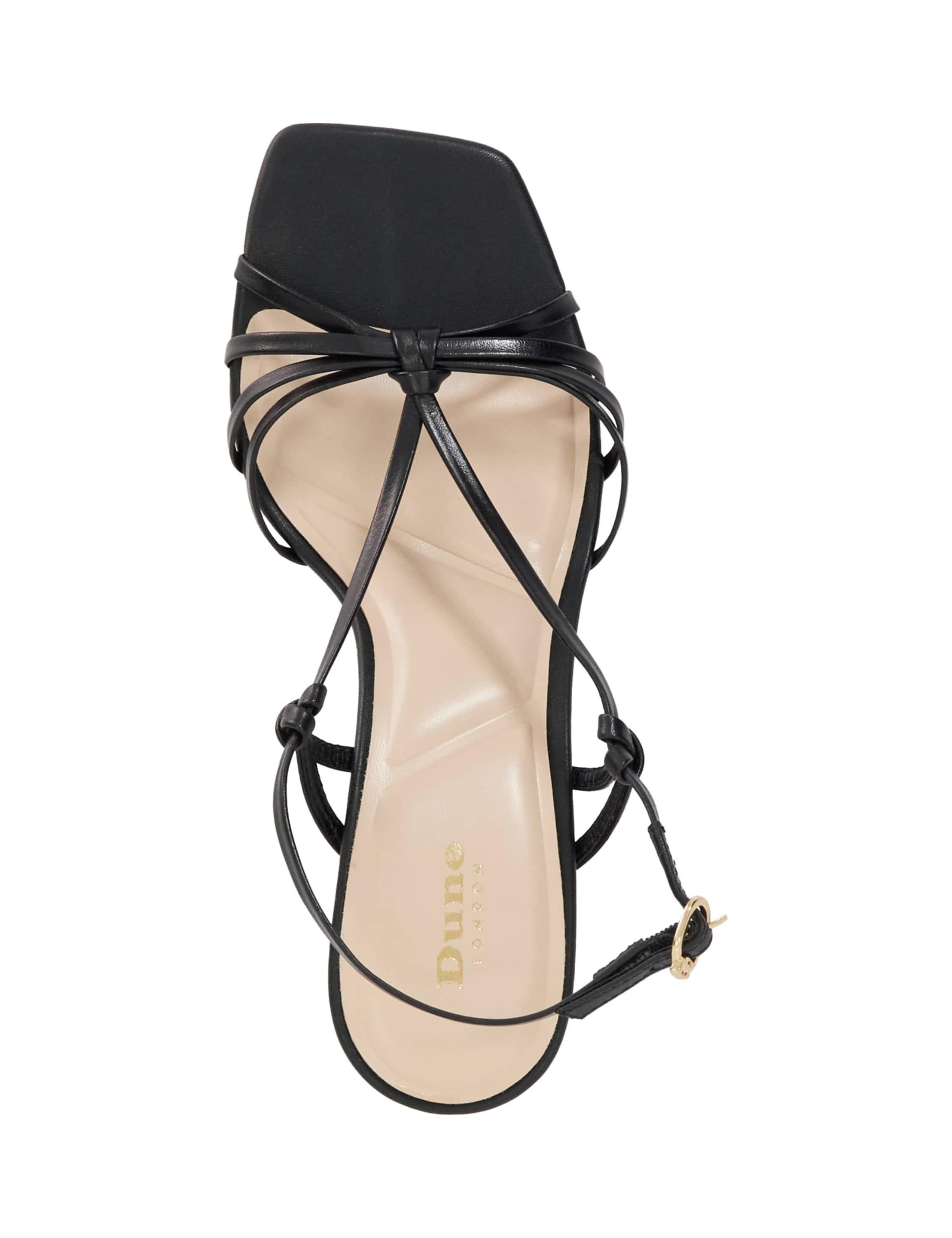 Leather Strappy Stiletto Heel Sandals 2 of 5