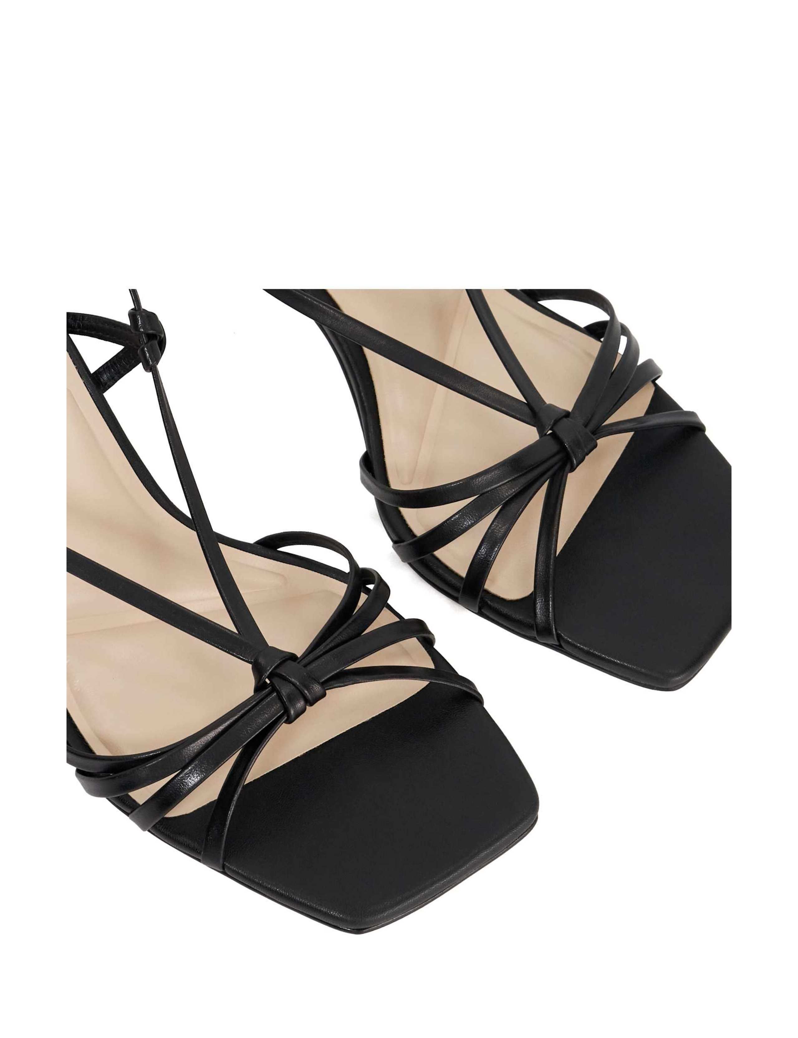 Leather Strappy Stiletto Heel Sandals 5 of 5