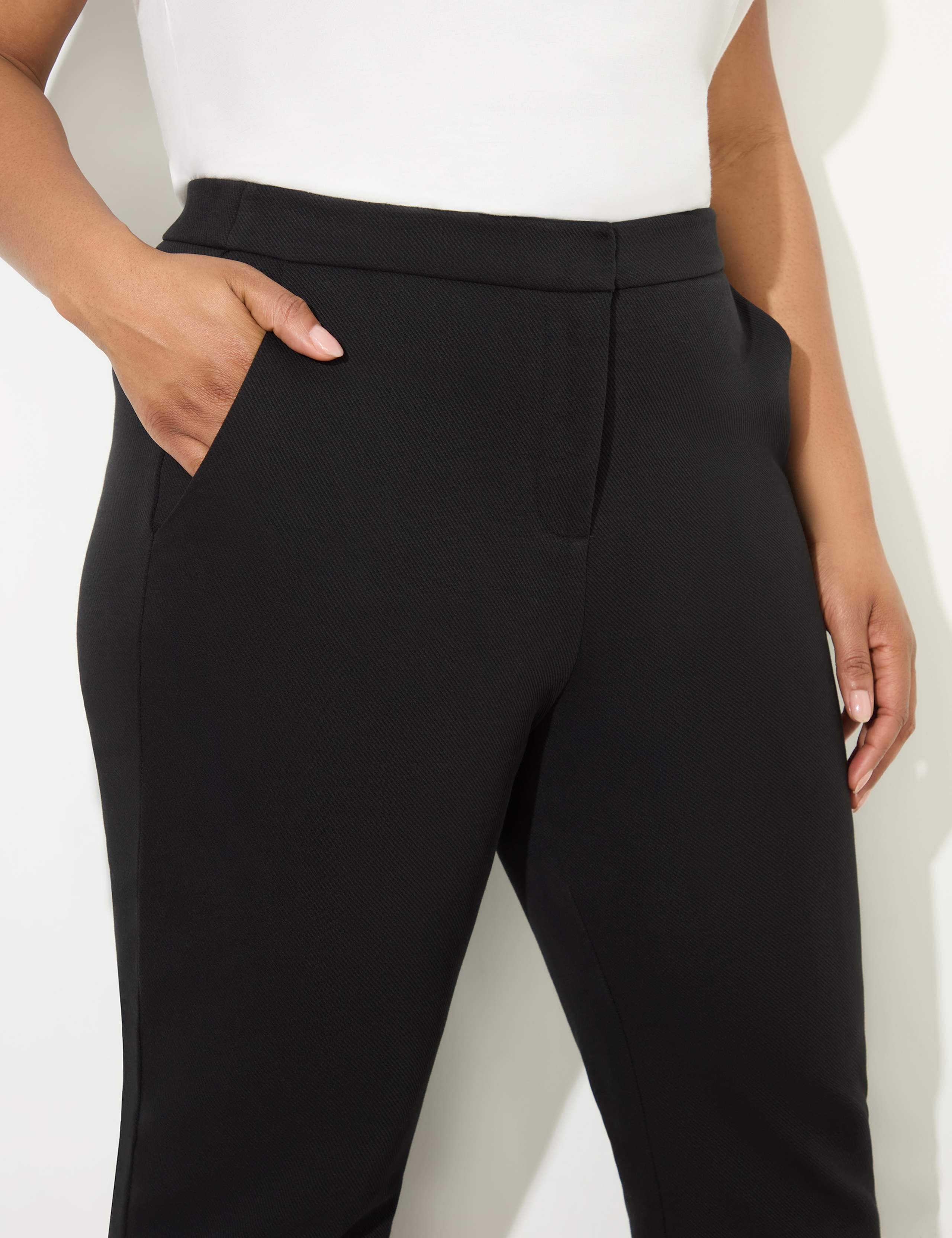 Jersey Straight Leg Trousers 2 of 6