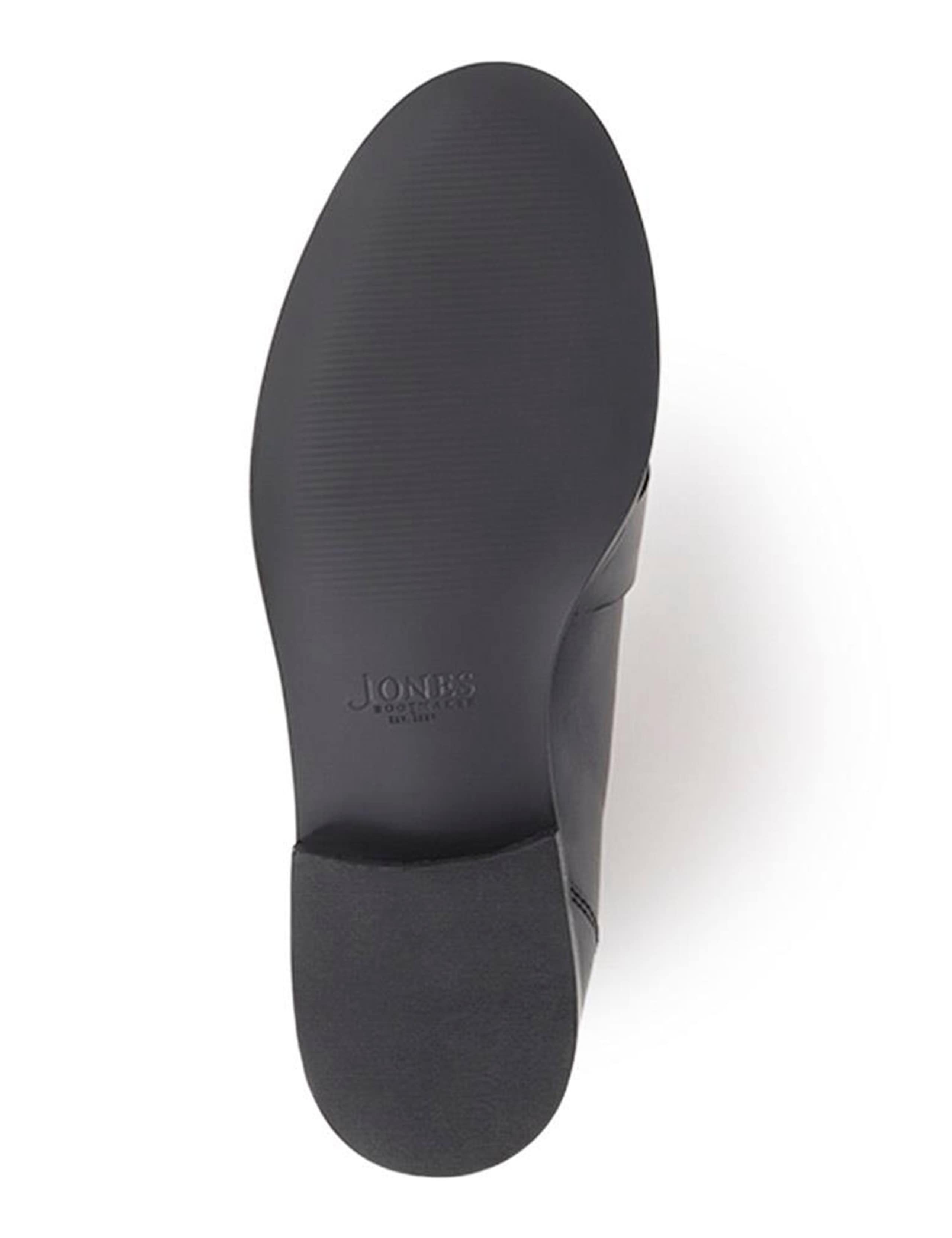 Leather Block Heel Loafers 5 of 5