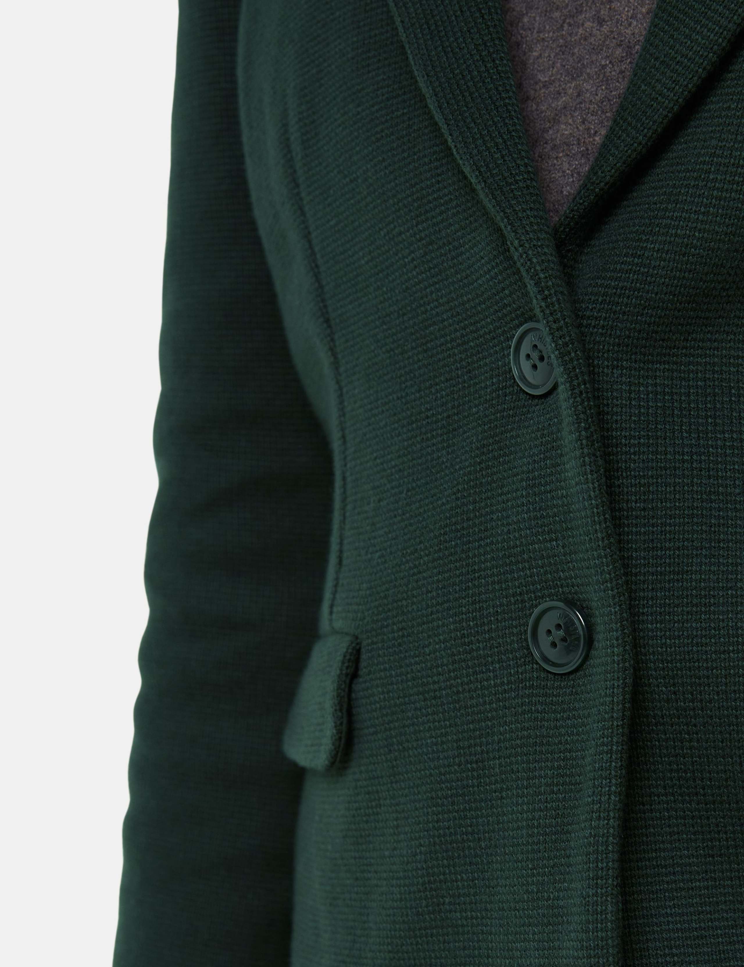 Pure Cotton Jersey Textured Blazer 3 of 3