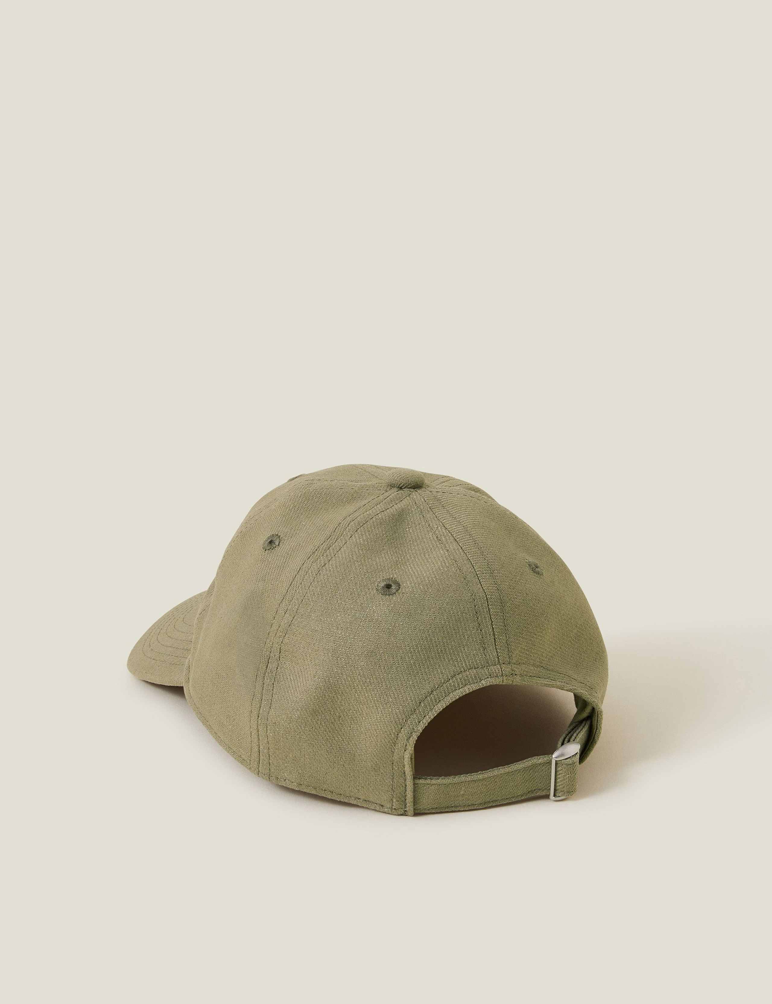 Baseball Cap with Linen 3 of 4