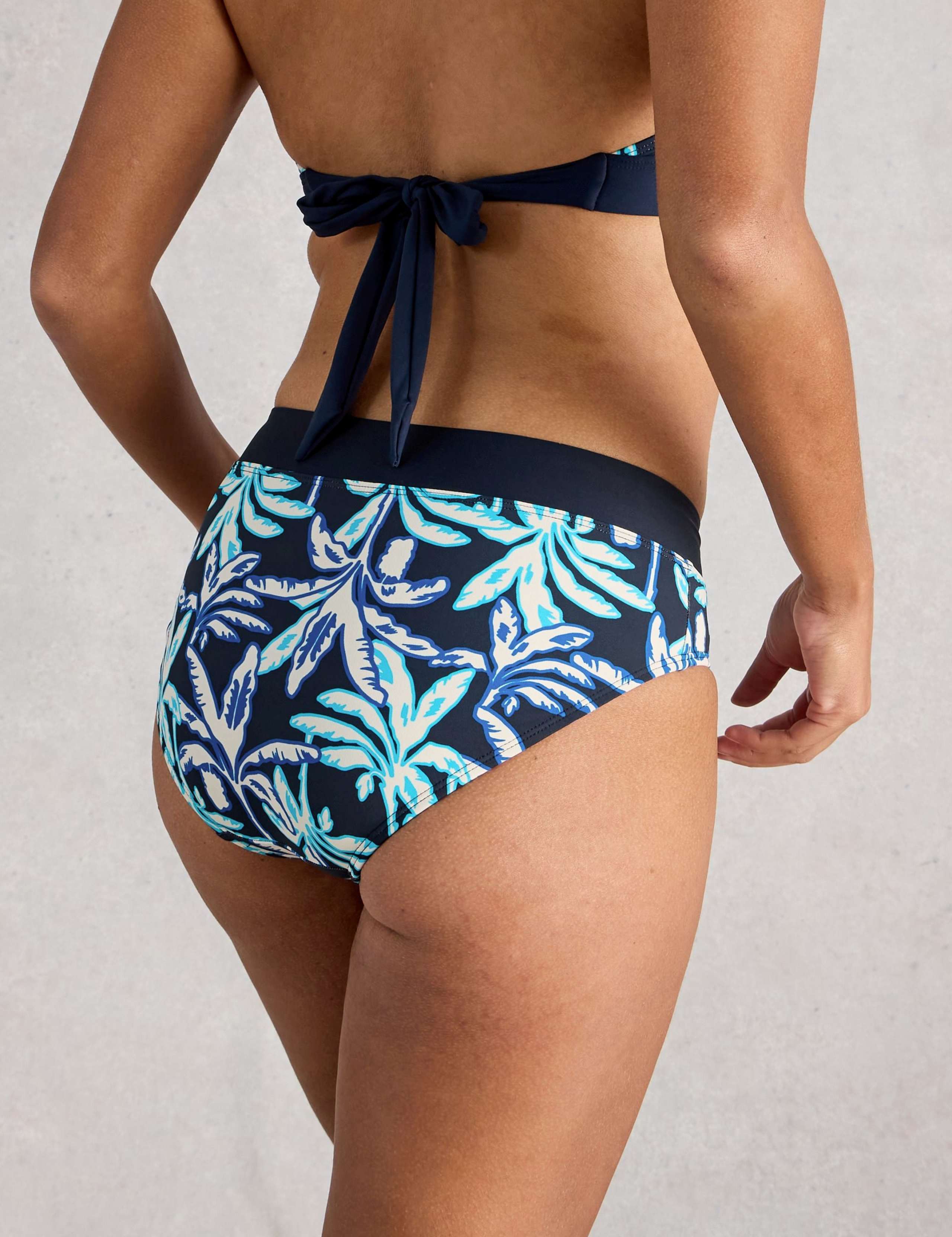 Floral Roll Top Bikini Bottoms 3 of 6