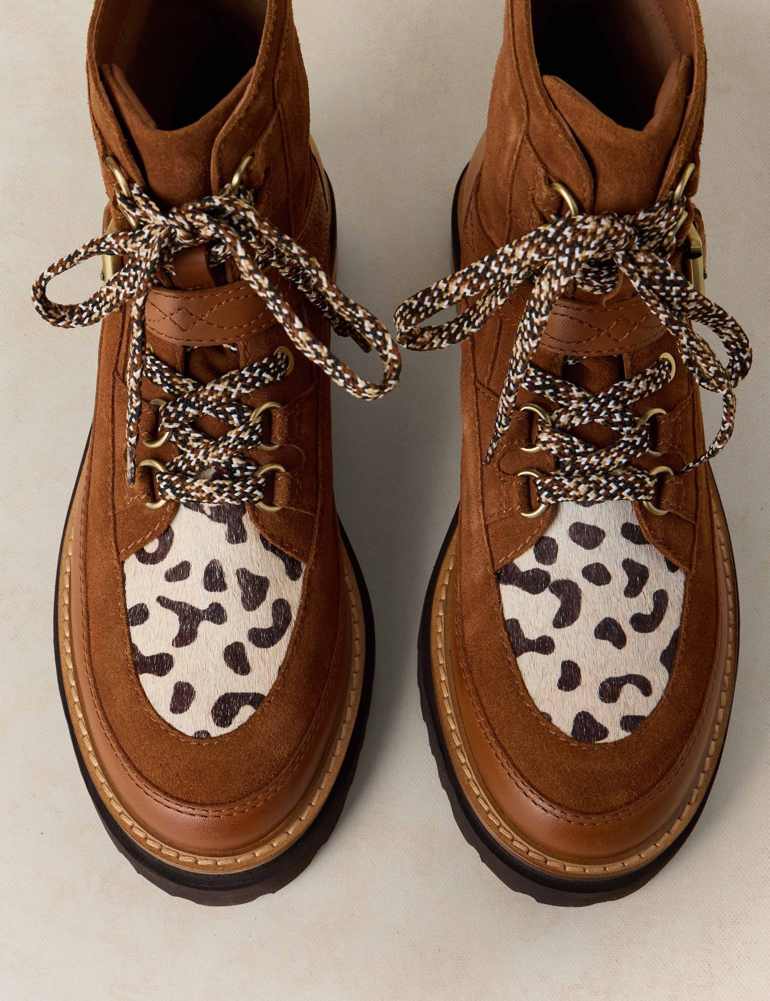 Leather Lace Up Boots 4 of 4