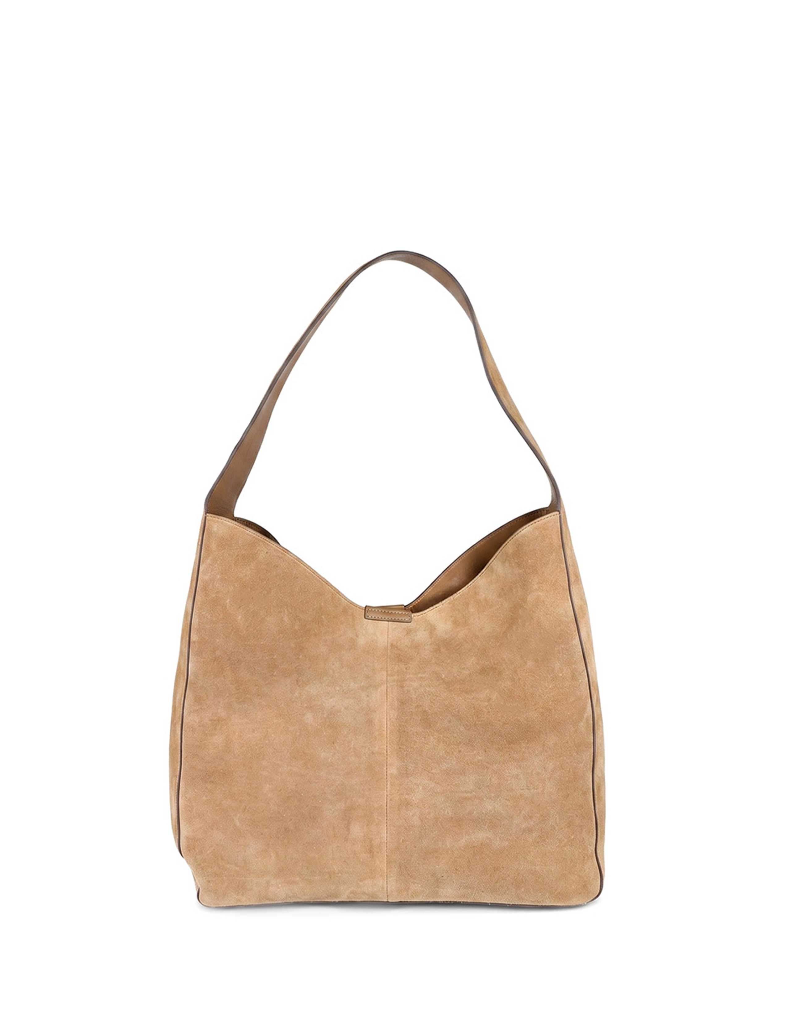 Leather Multi Pocket Shoulder Bag 3 of 6