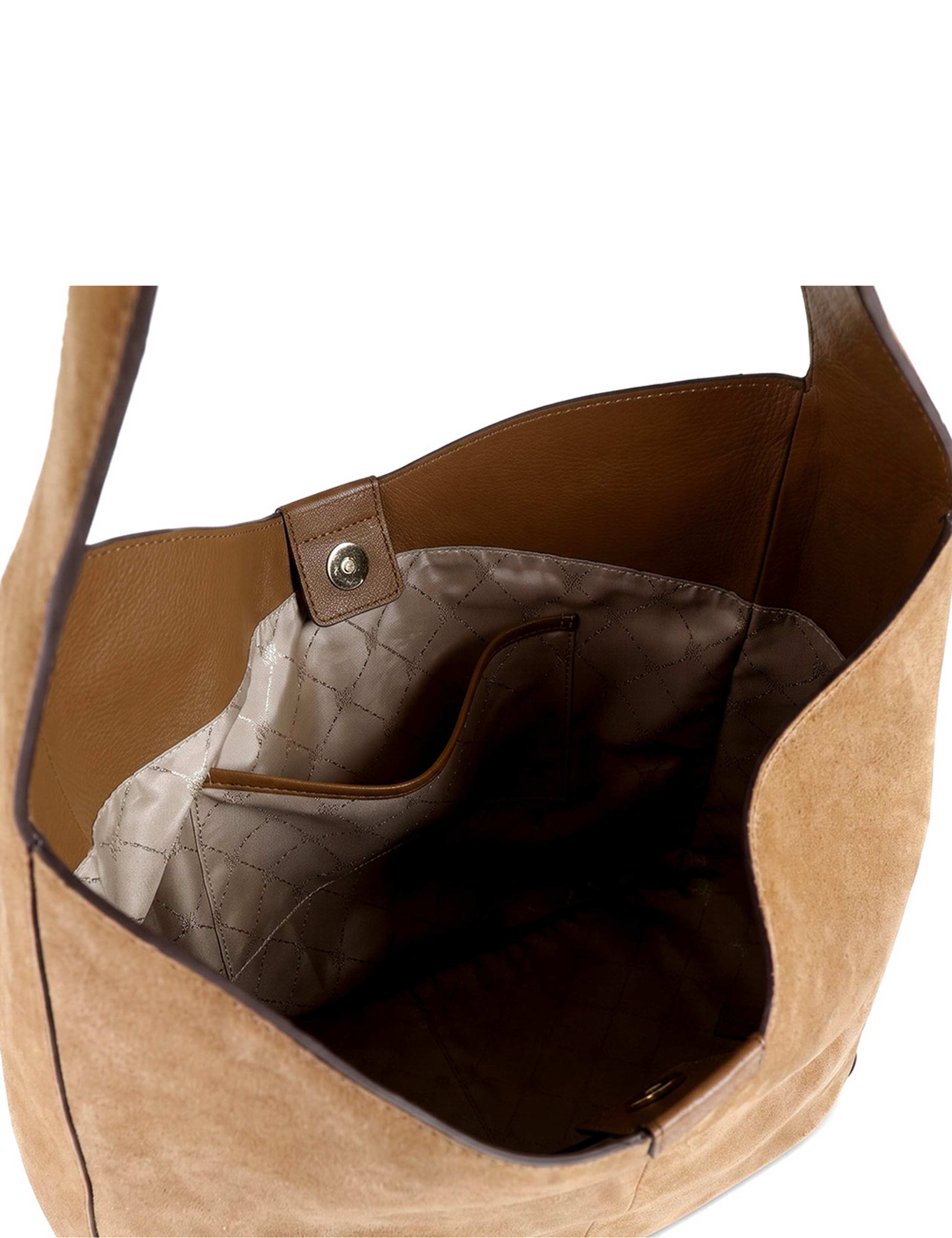 Leather Multi Pocket Shoulder Bag 6 of 6