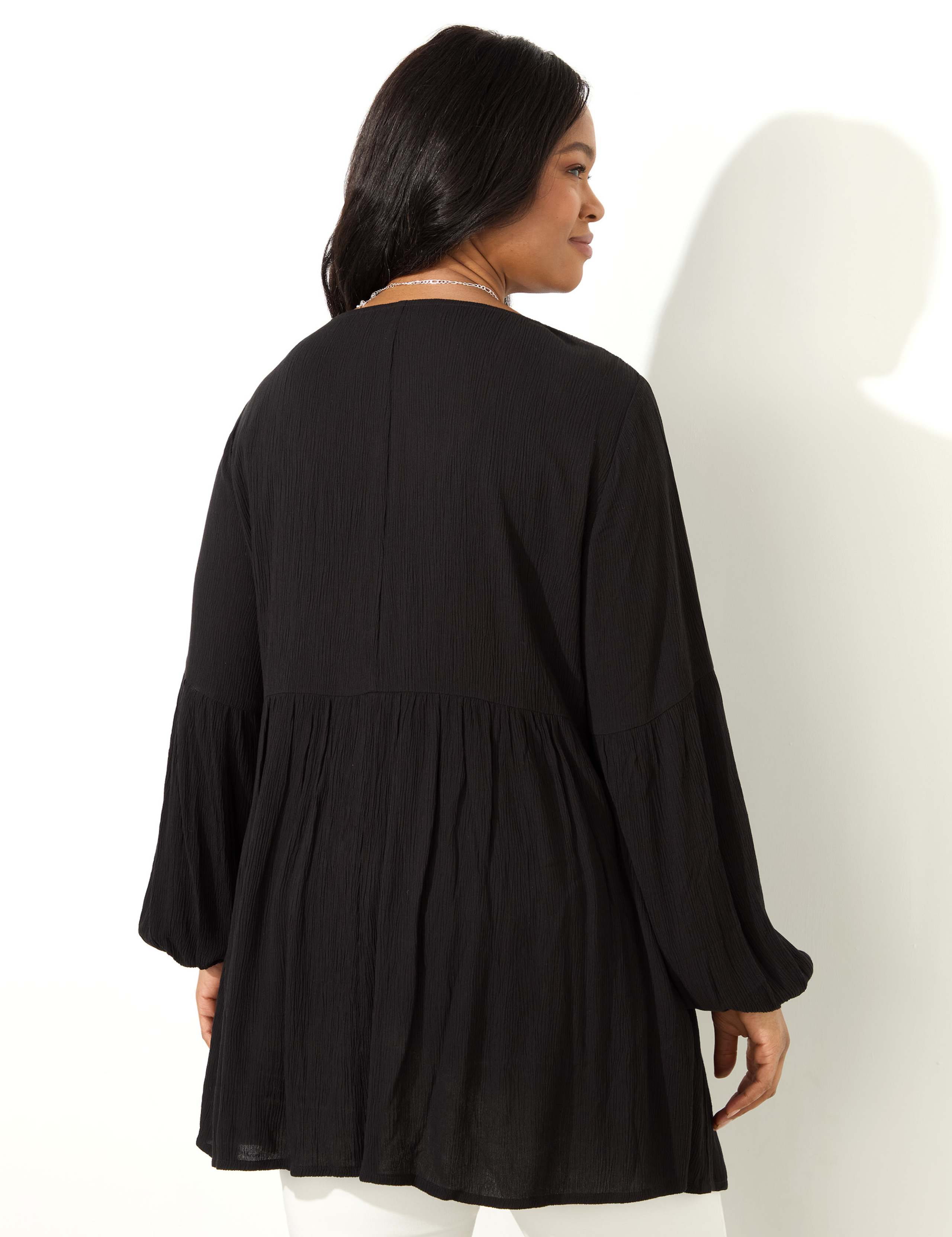 Embroidered V-Neck Tunic 3 of 3