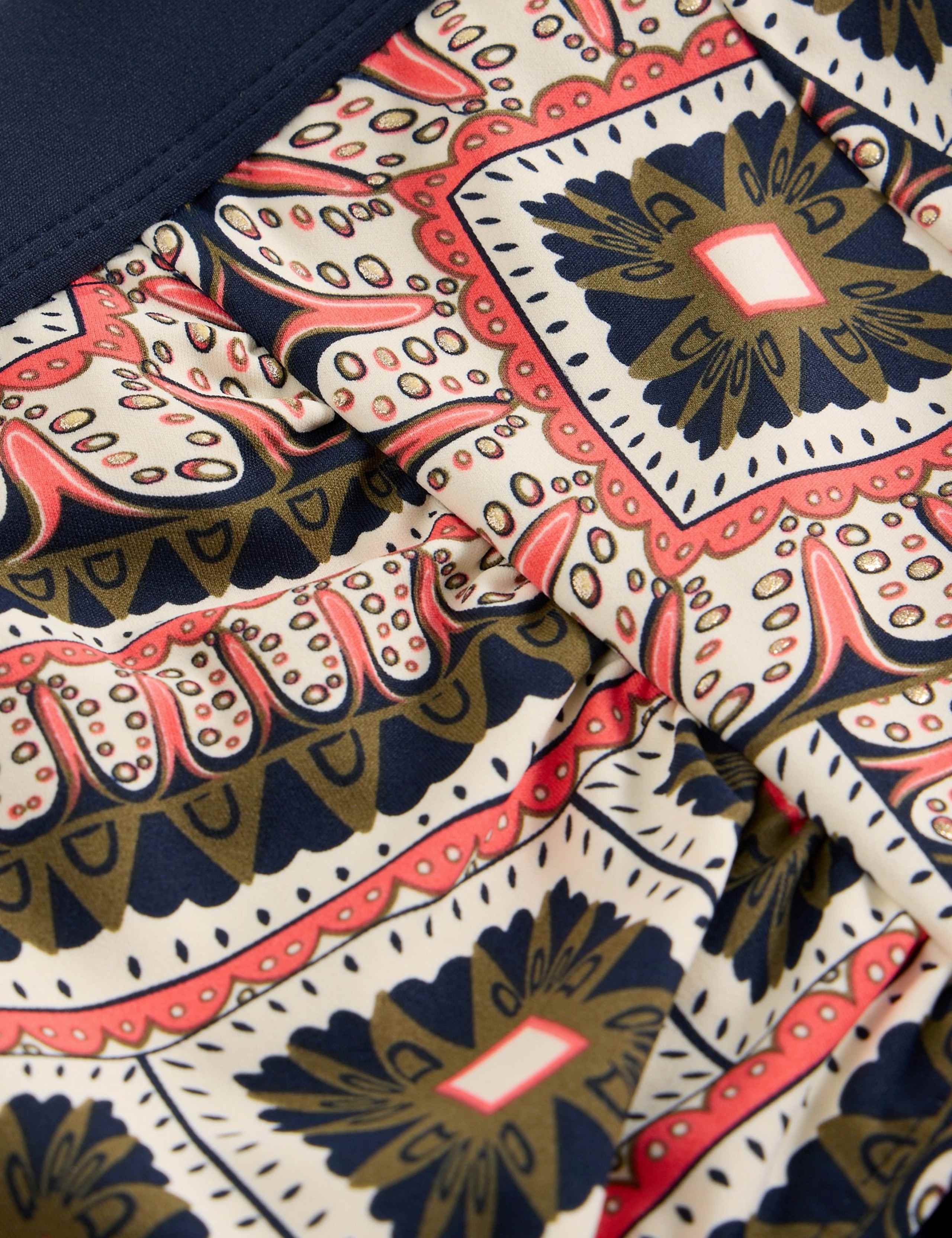 Printed High Waisted Bikini Bottoms 6 of 6