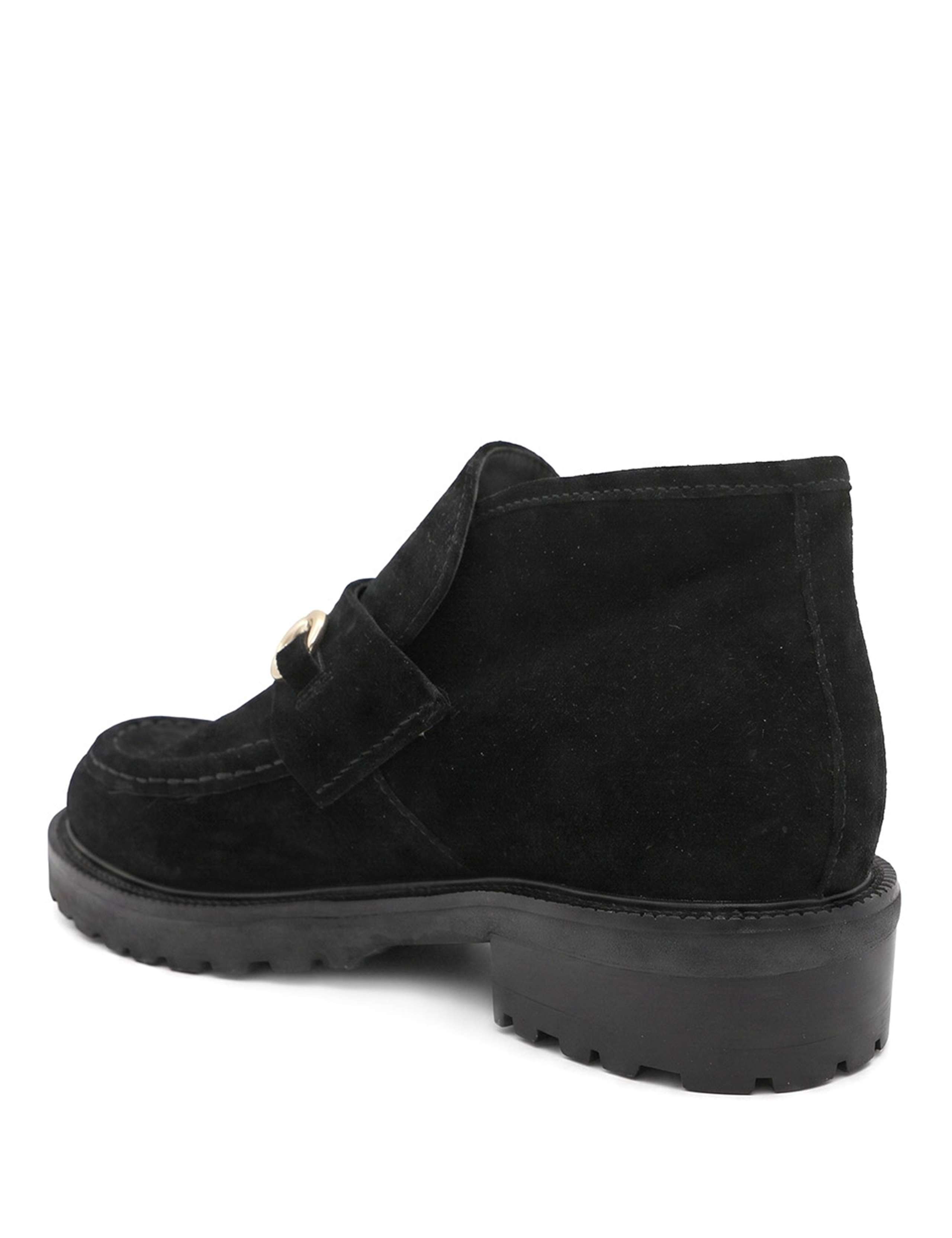 Suede Block Heel Ankle Boots 5 of 5