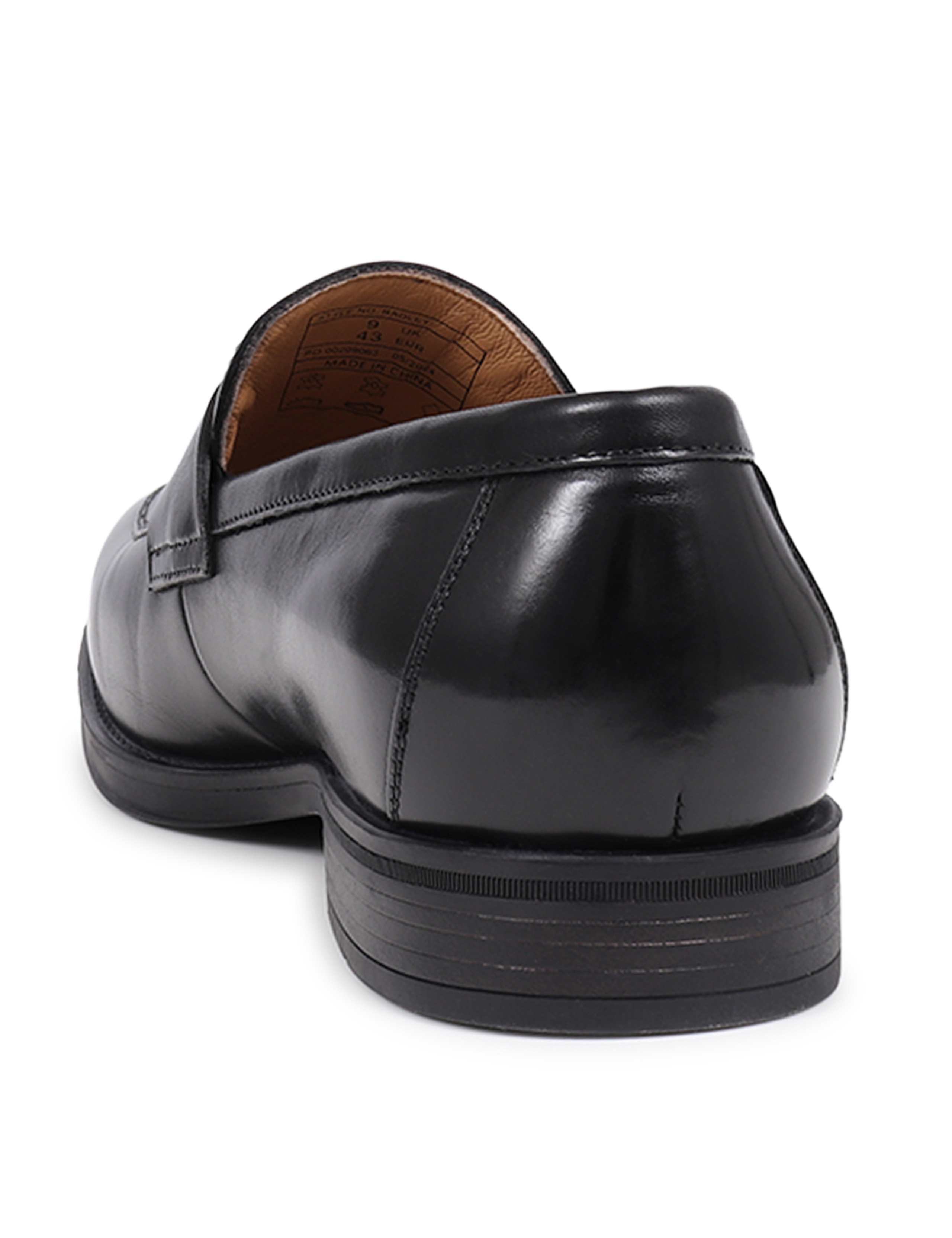 Wide Fit Leather Slip-On Shoes 6 of 7