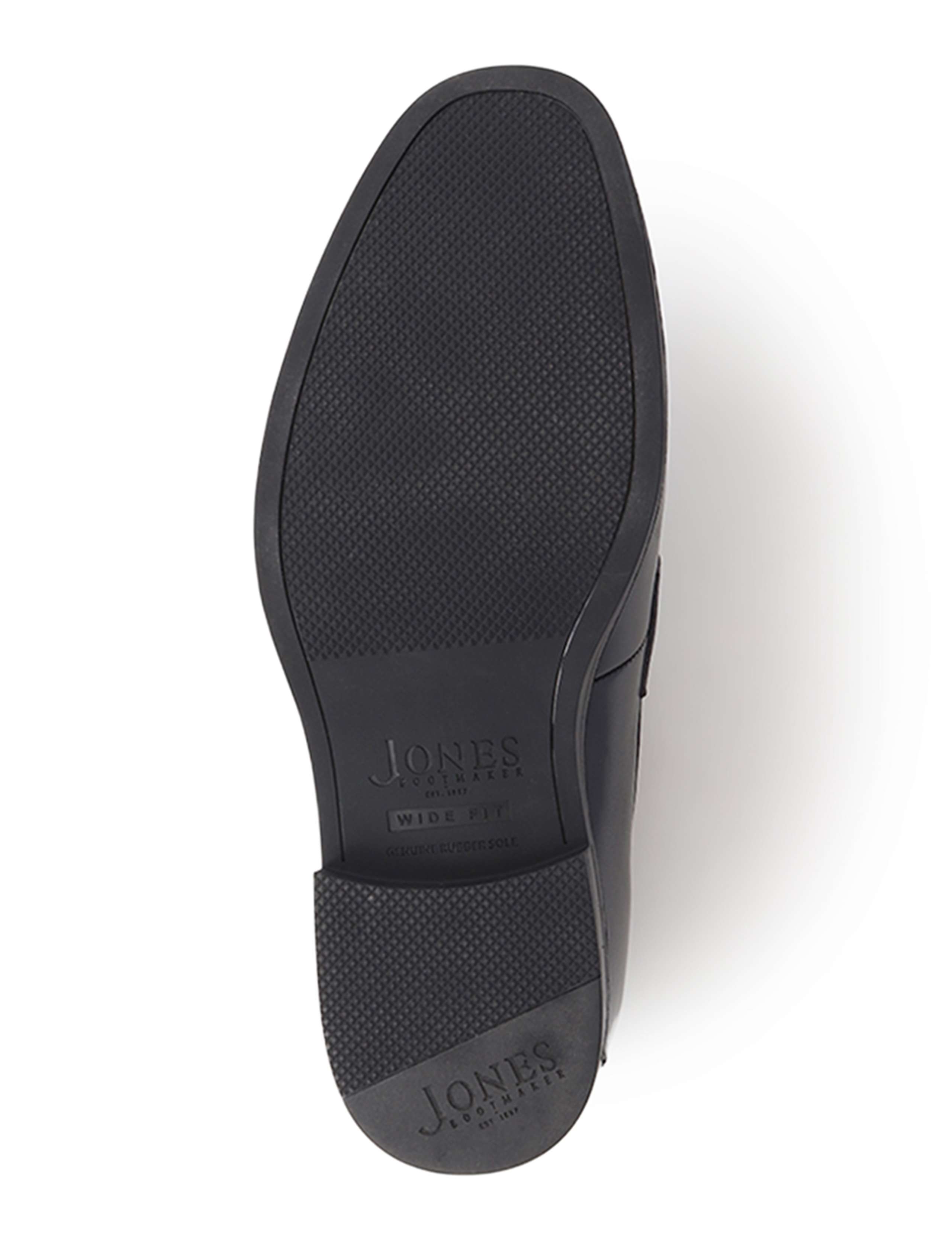 Wide Fit Leather Slip-On Shoes 7 of 7