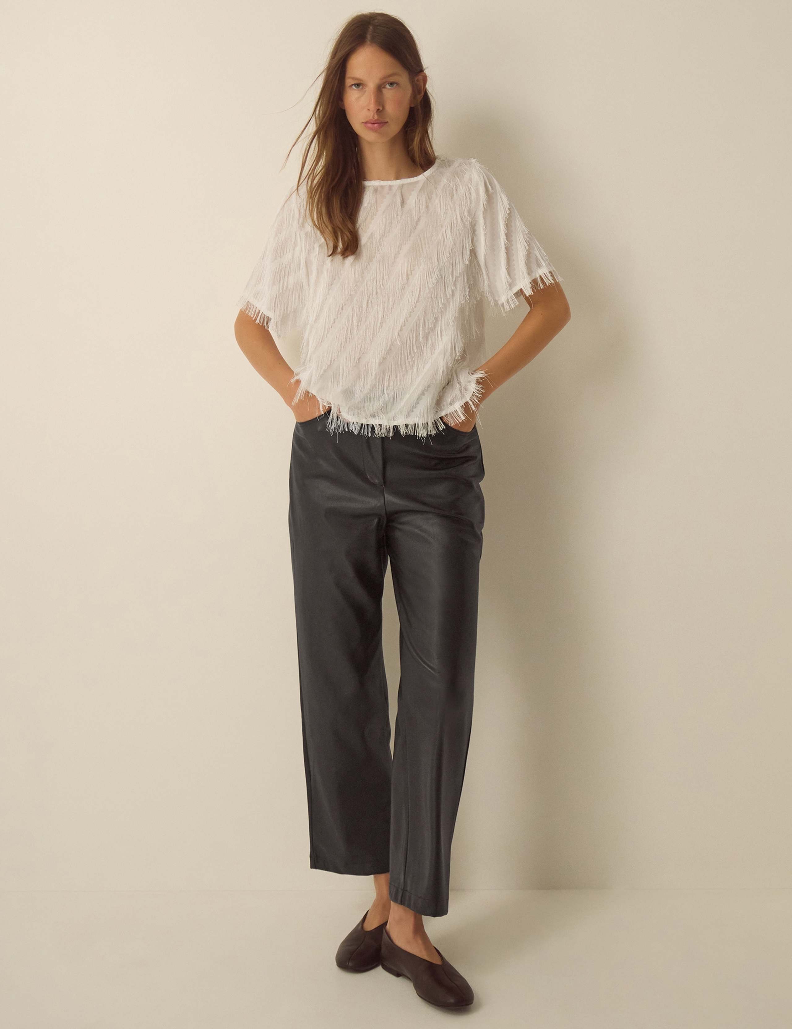 Straight Leg Trousers 3 of 4