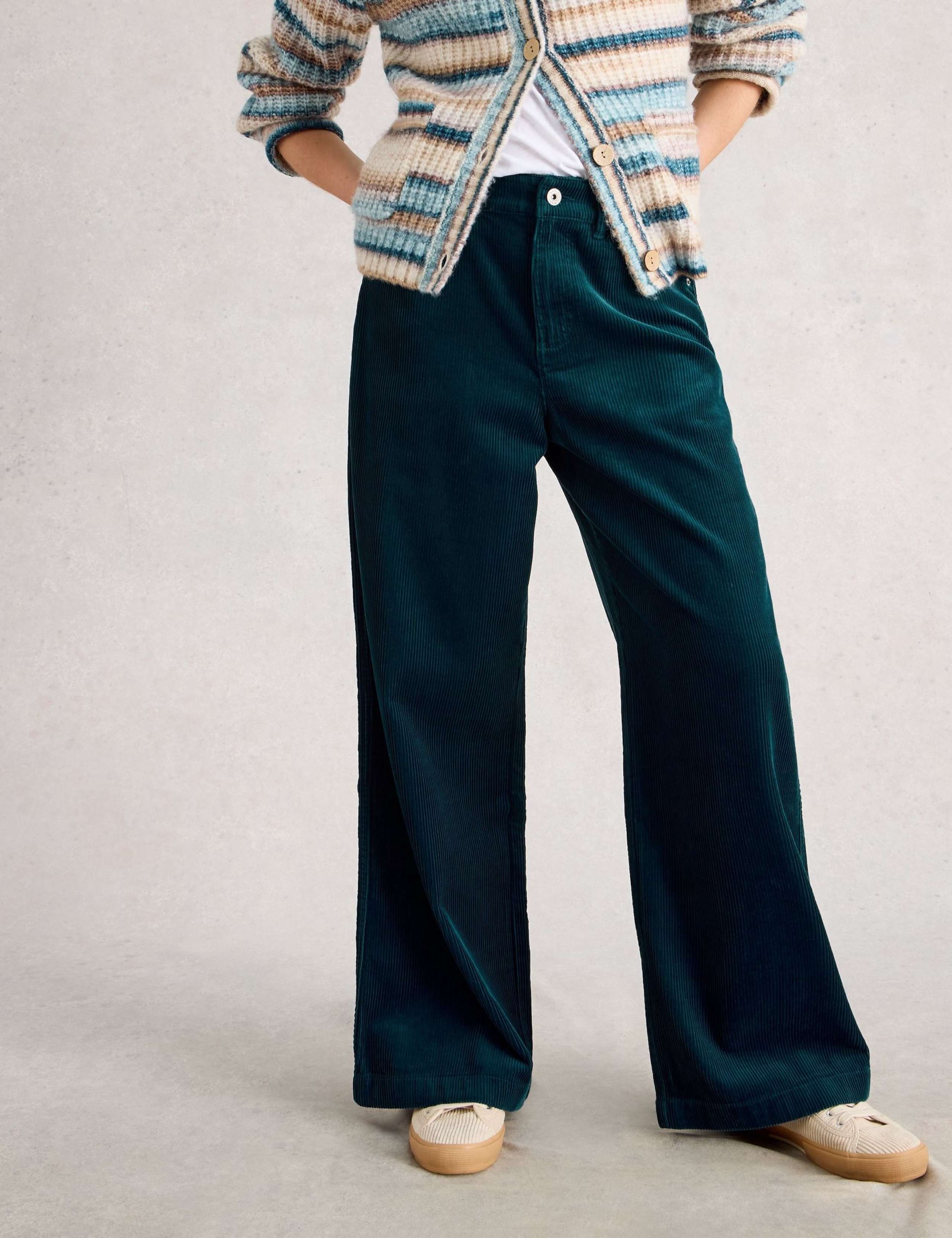 Cord Wide Leg Trousers 4 of 6