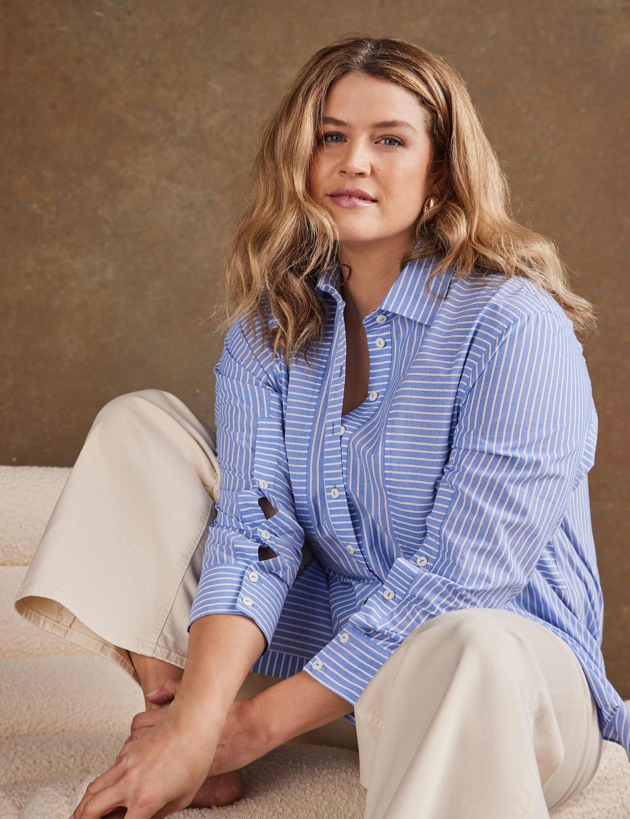 High Waisted Straight Leg Jeans 3 of 5