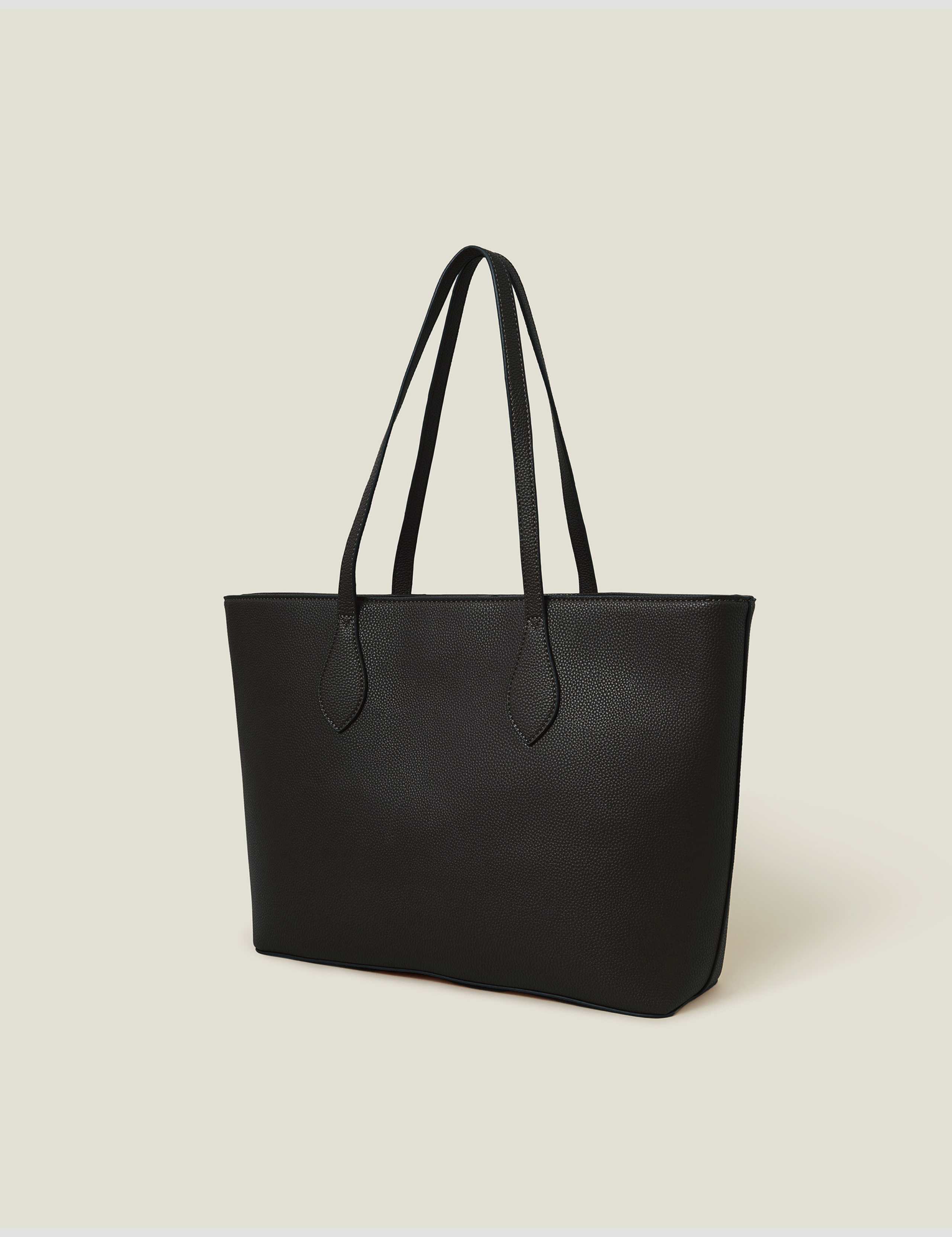 Faux Leather Shoulder Bag 2 of 4