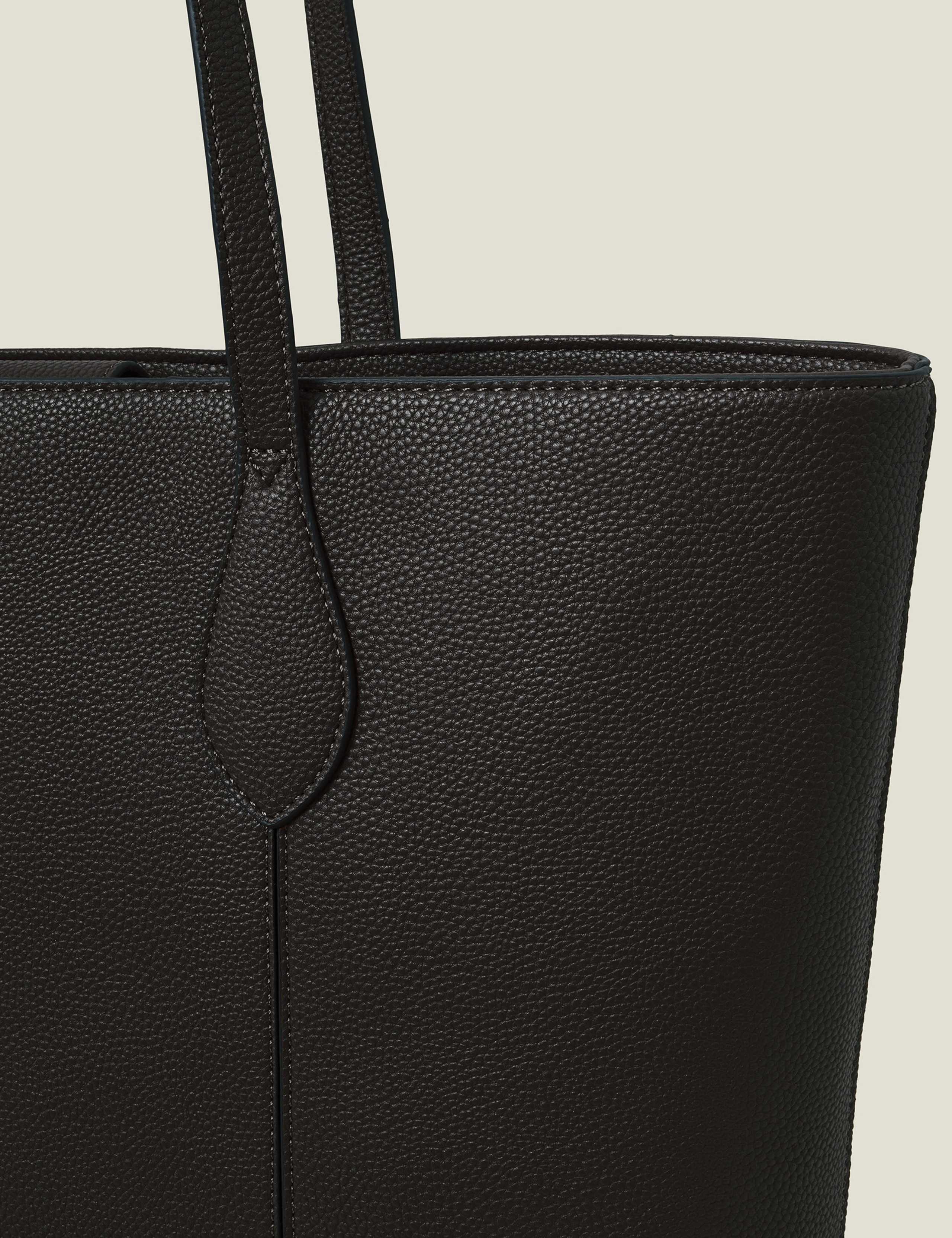 Faux Leather Shoulder Bag 4 of 4