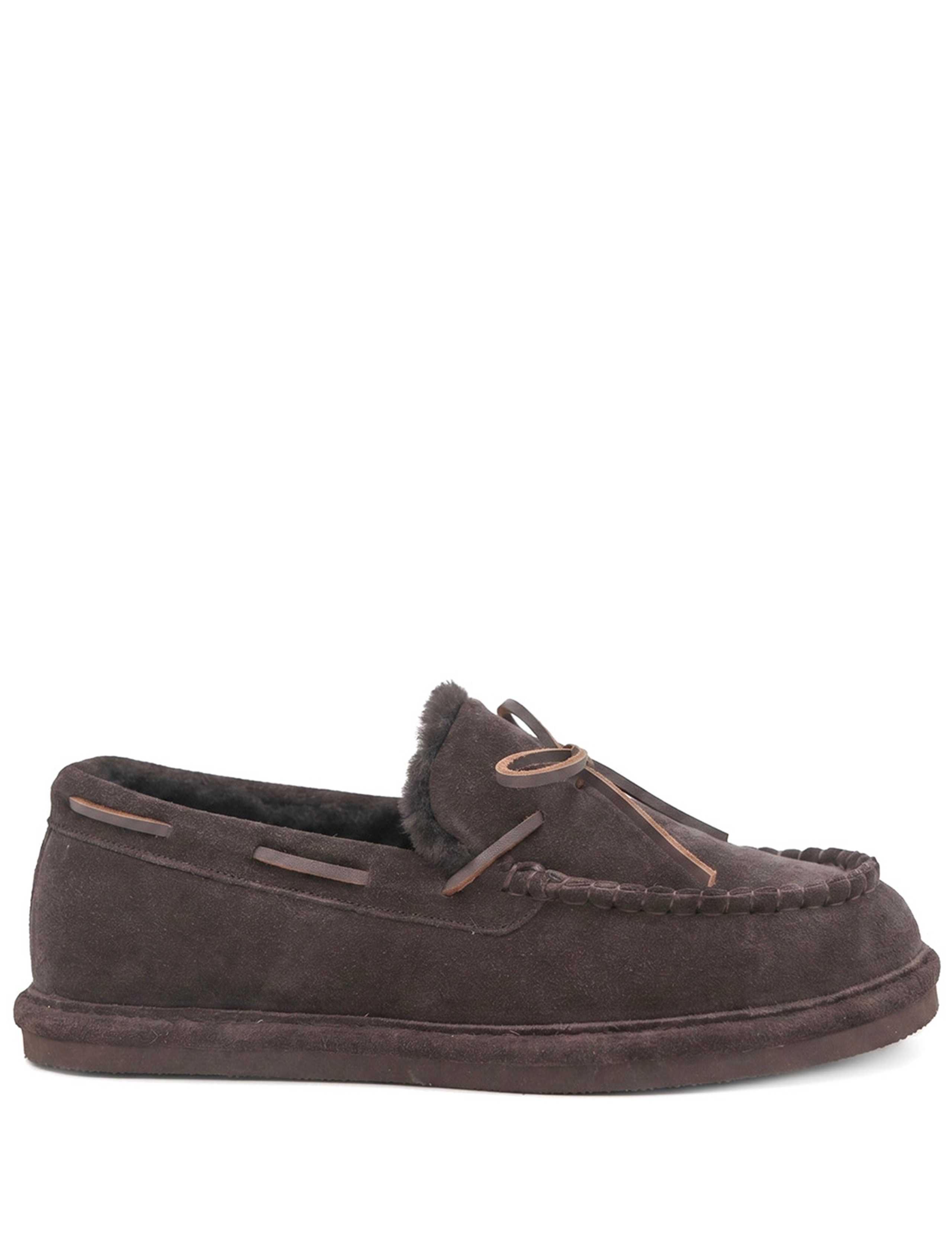 Leather Moccasin Slippers 2 of 6