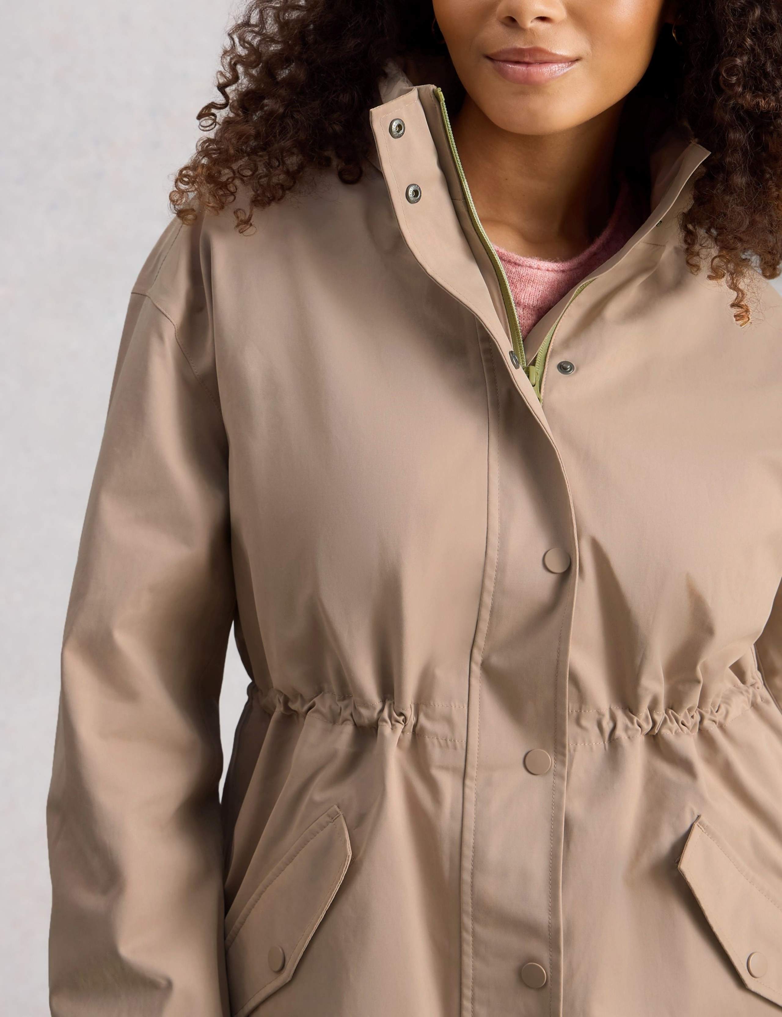 Beth Hooded Rain Jacket 4 of 6