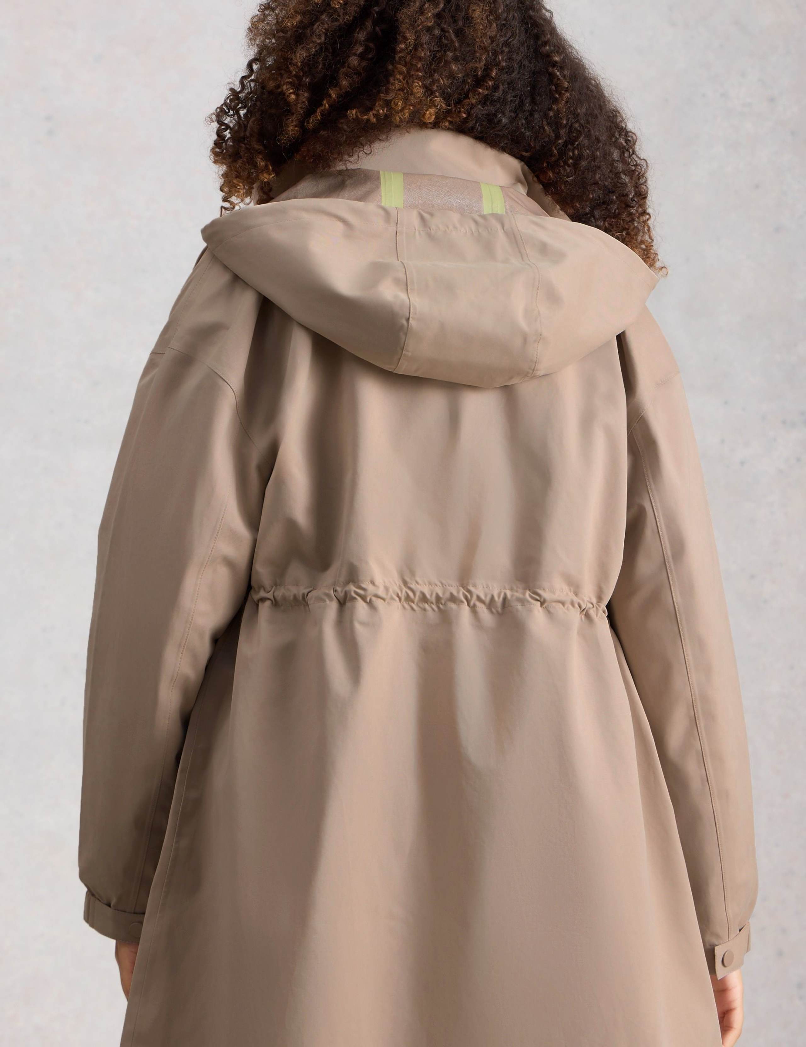 Beth Hooded Rain Jacket 5 of 6