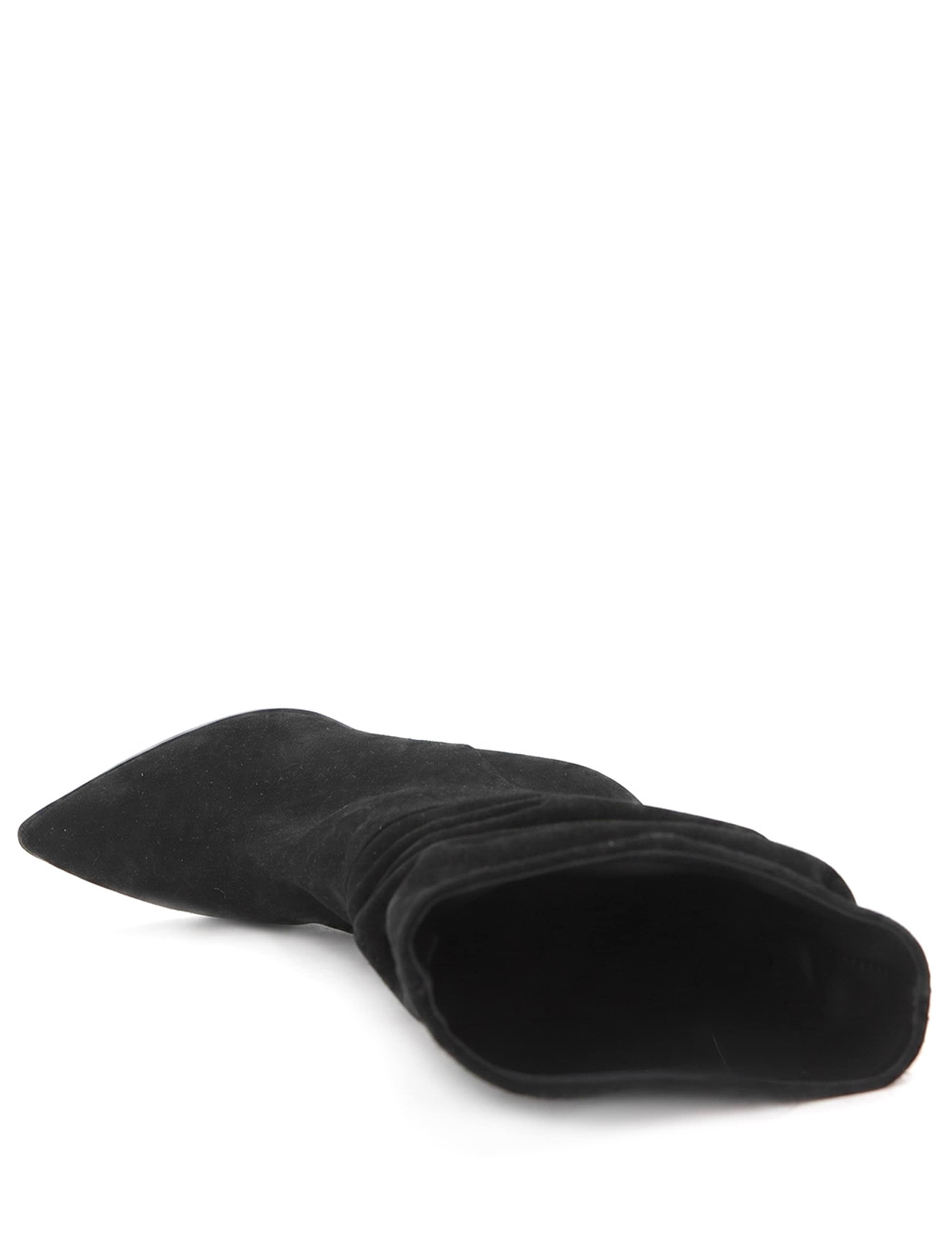 Leather Block Heel Ankle Boots 4 of 5