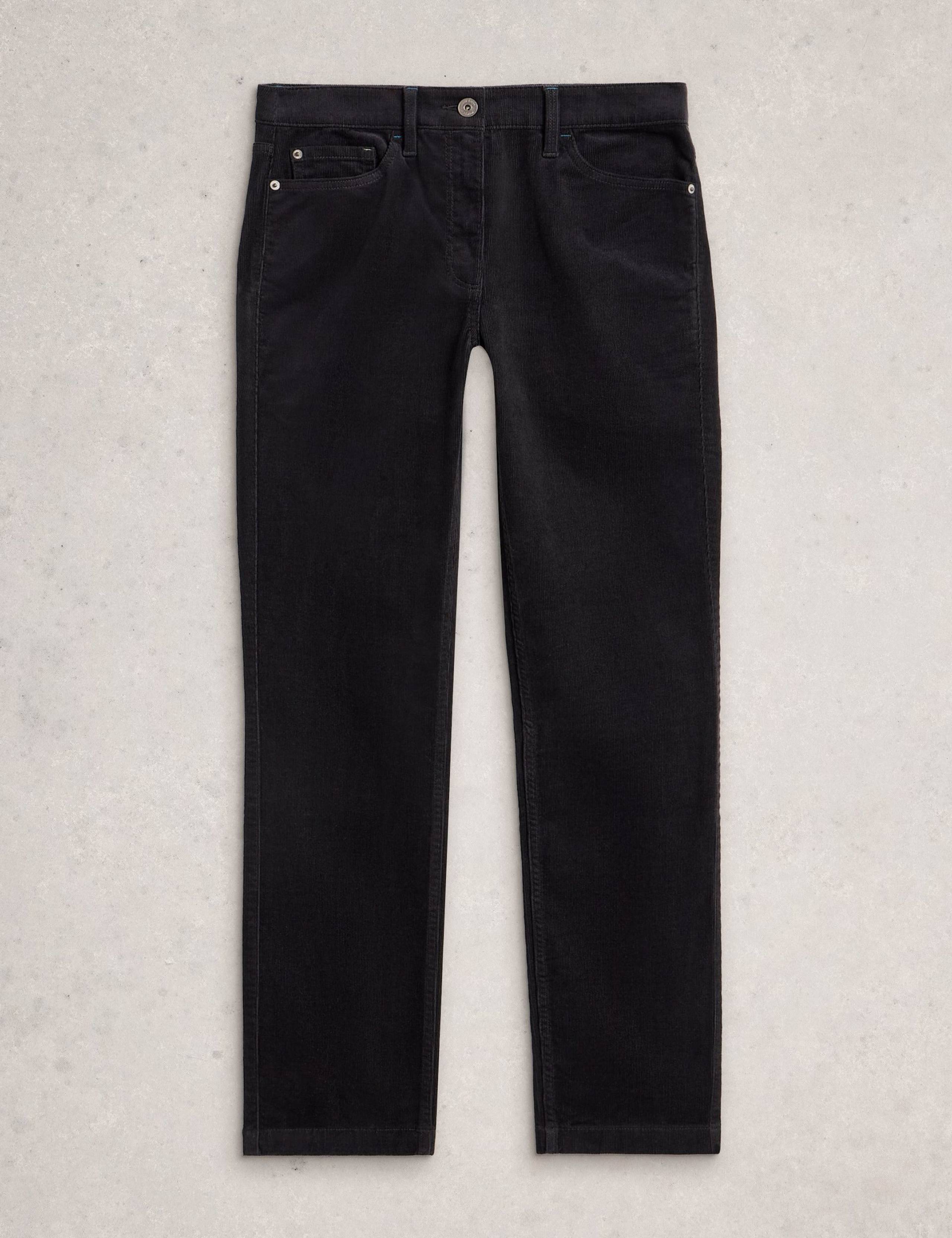 Cotton Rich Cord Straight Leg Trousers 2 of 6