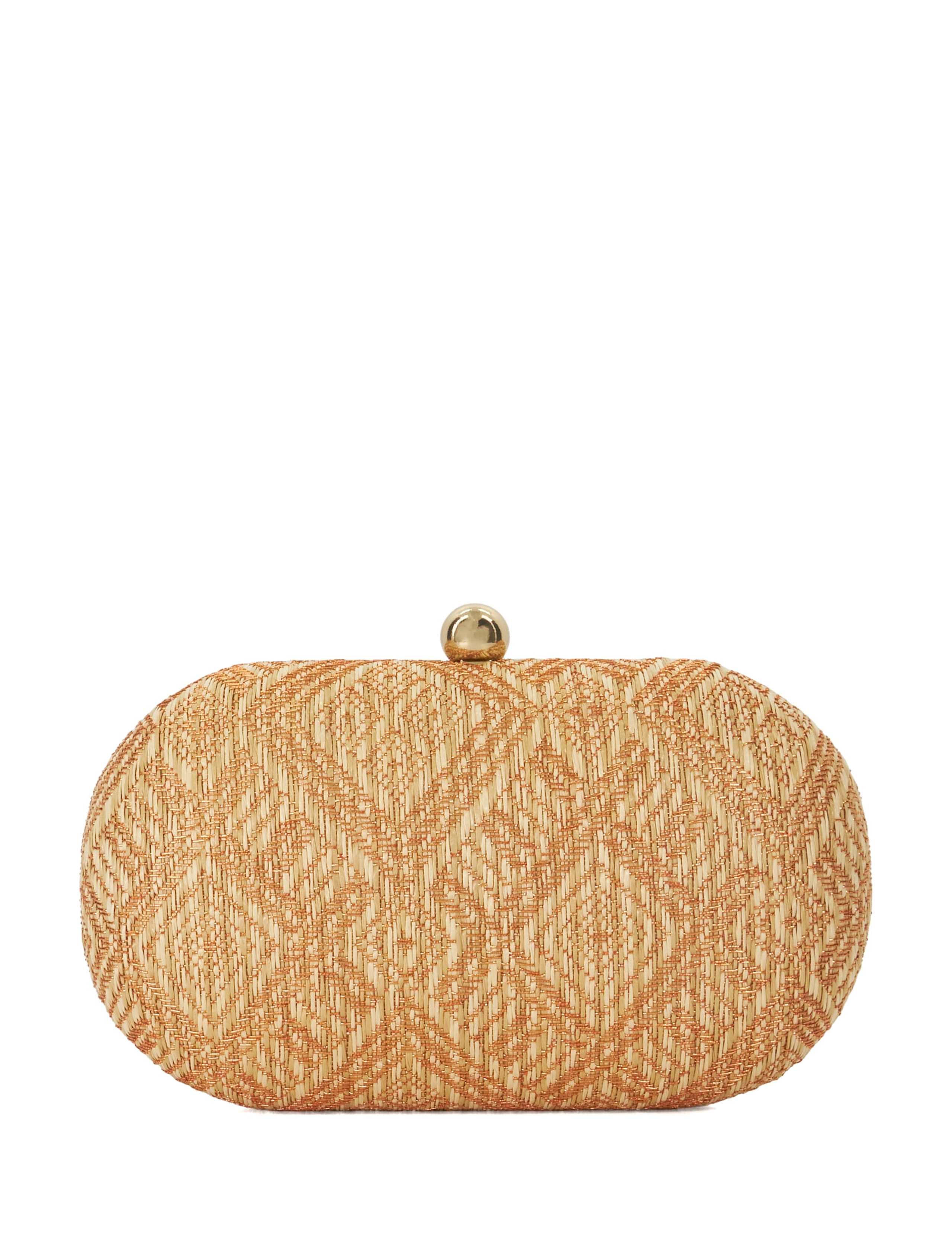 Woven Chain Strap Clutch Bag 3 of 6