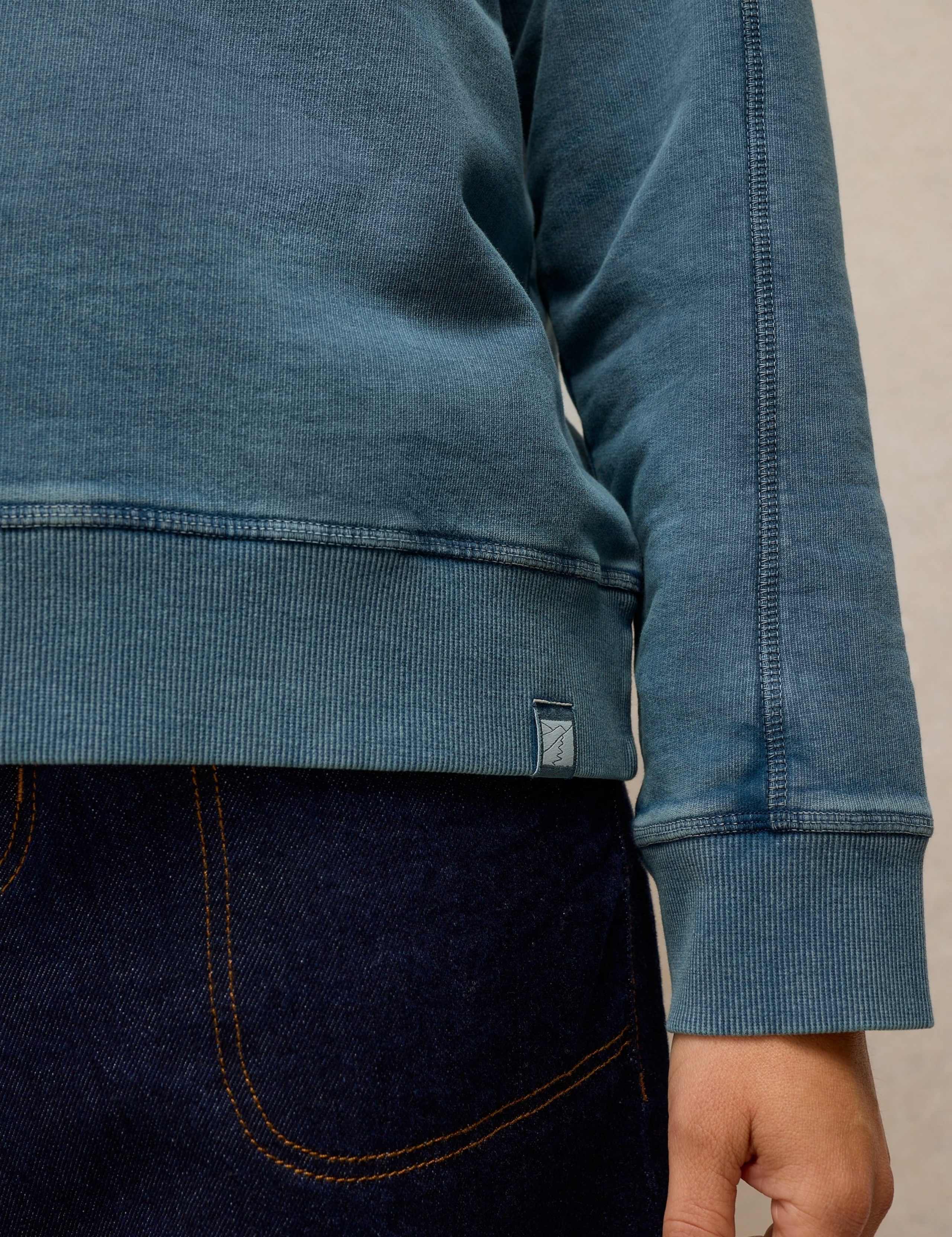 Pure Cotton Funnel Neck Sweathshirt 5 of 6