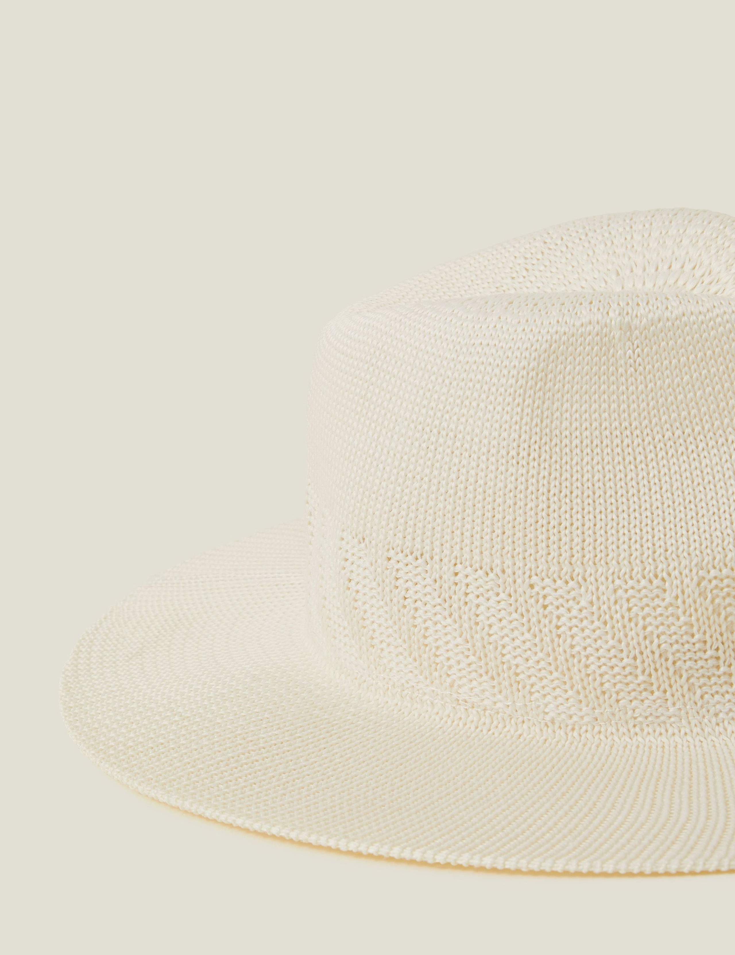 Packable Wide Brim Fedora Hat 3 of 3